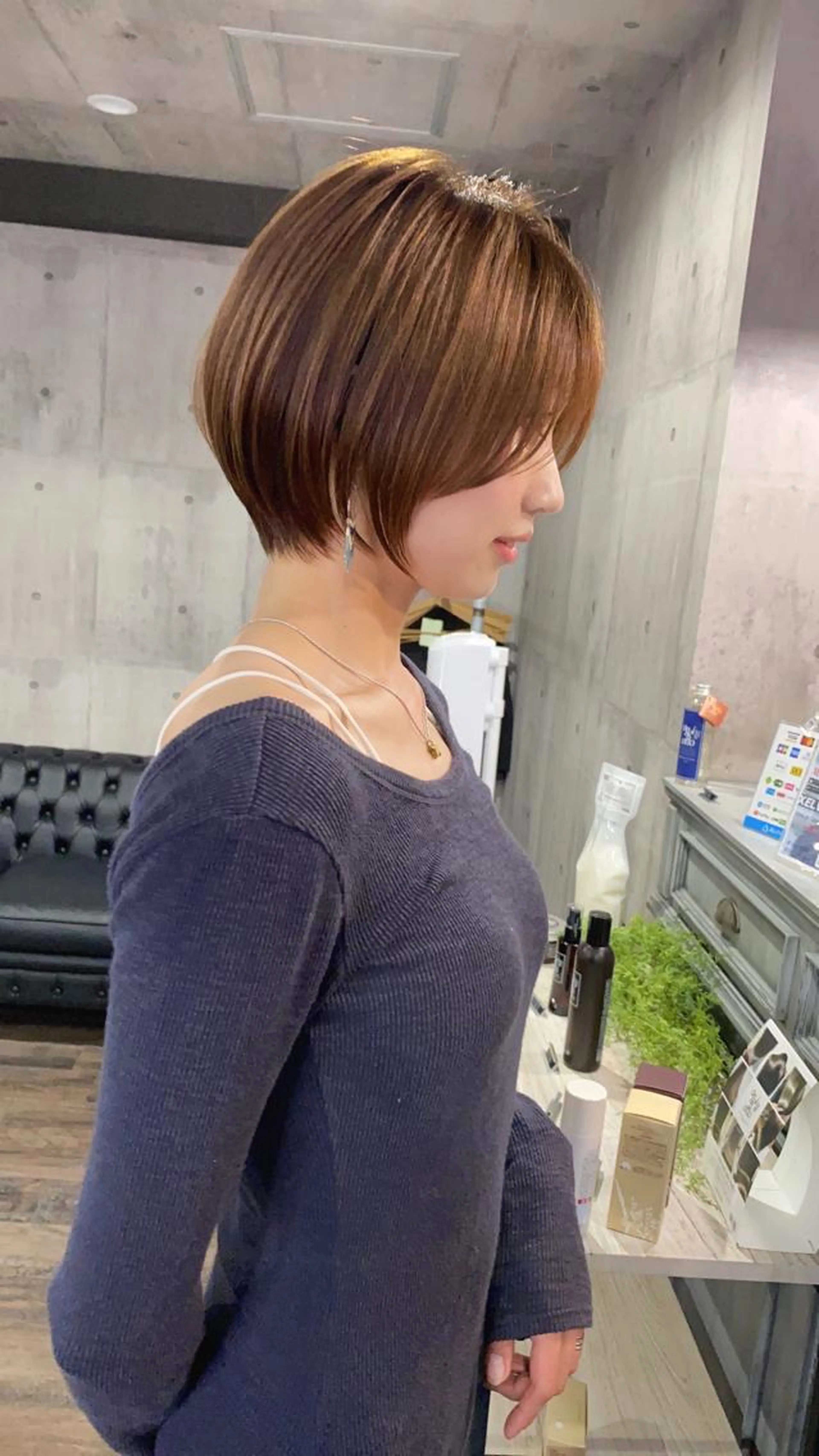 🥇【人気No.1】🥇似合わせカット➕艶カラー➕トリートメントの写真