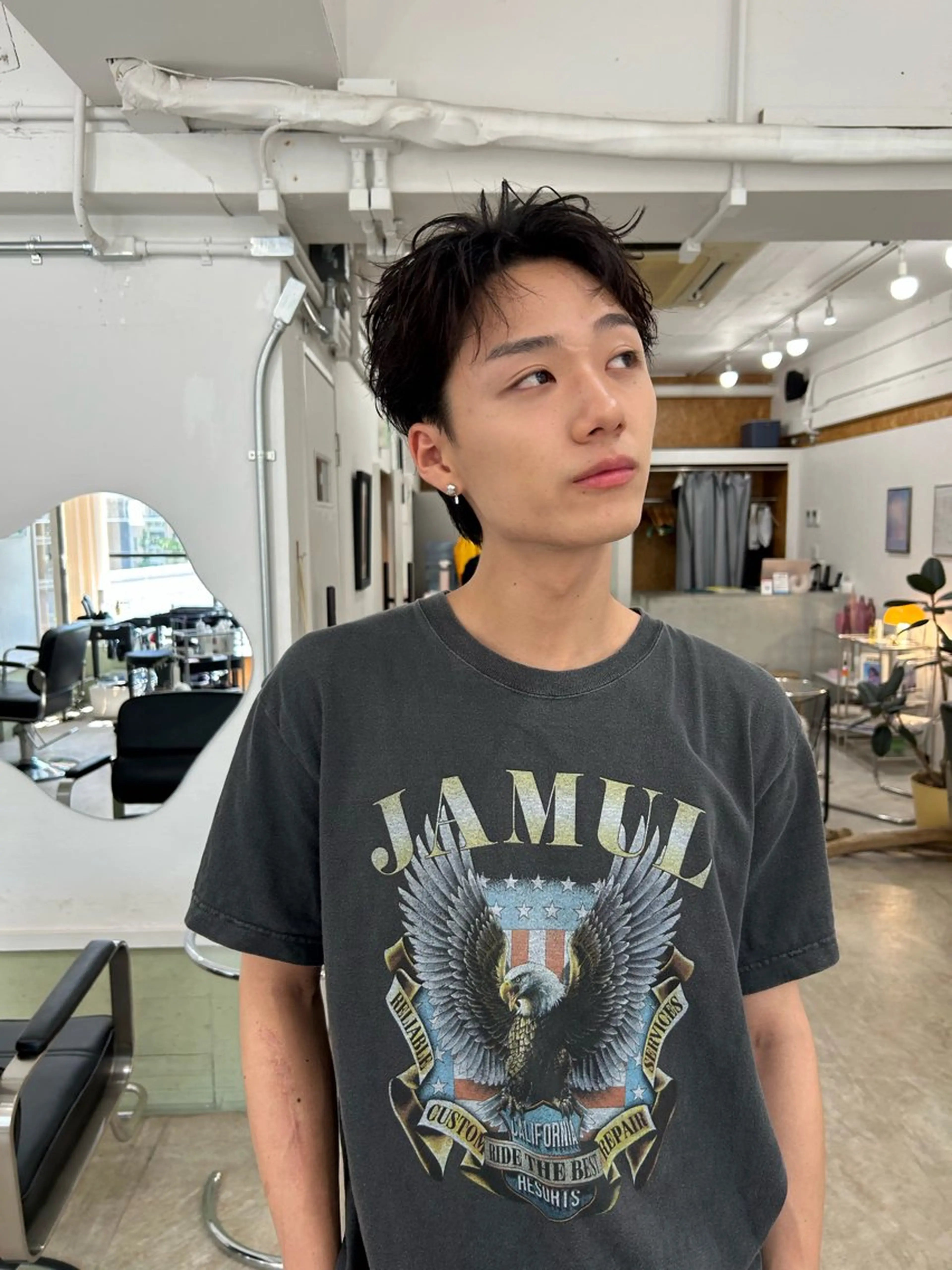 メンズ カット パーマ メンズ特化美容師 タナカリョウのヘアスタイル