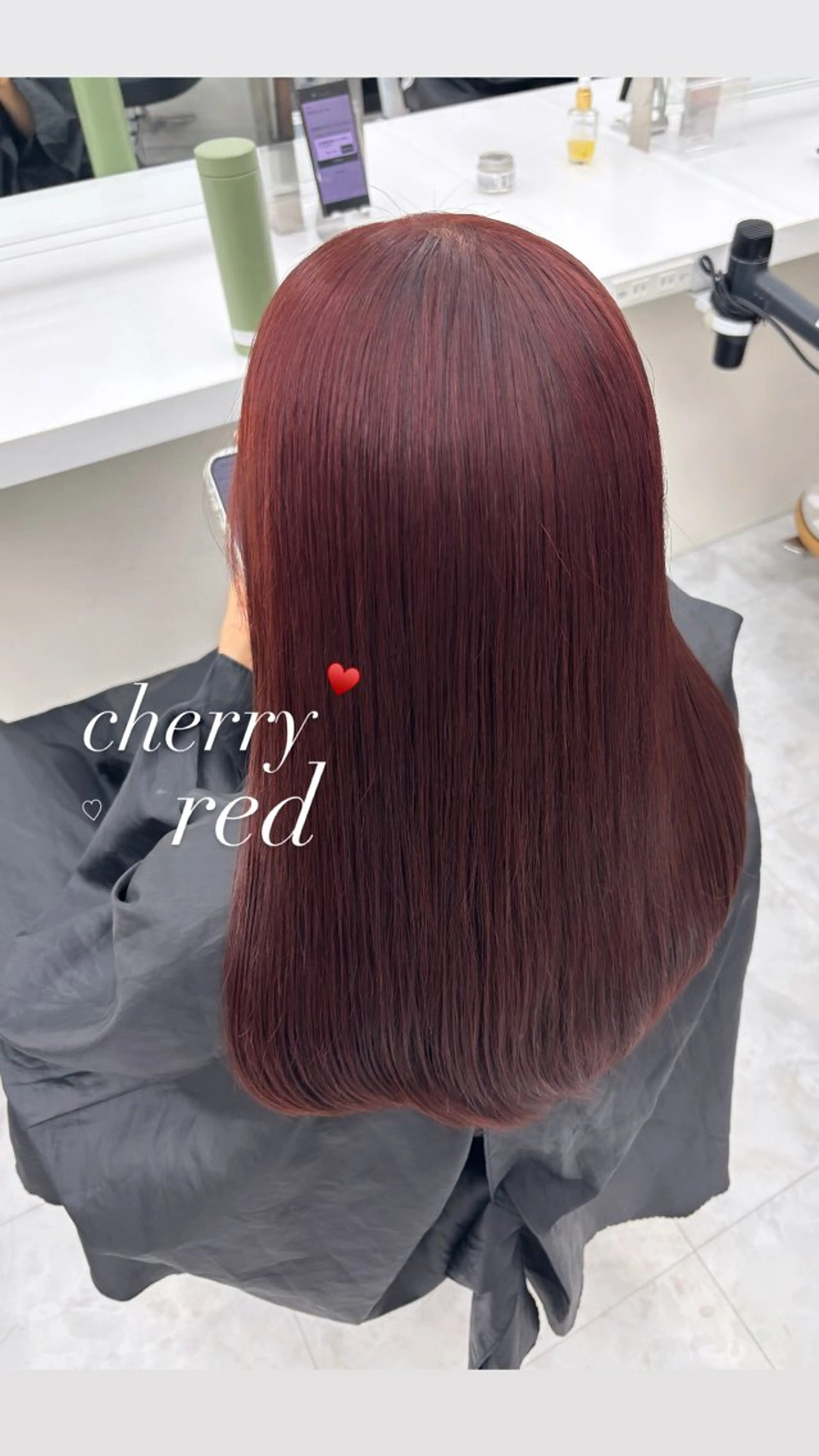 セミロング ヘアカラー トリートメント ヘッドスパ ヘアセット Hina🎀♡ 暖色/縮毛のヘアスタイル