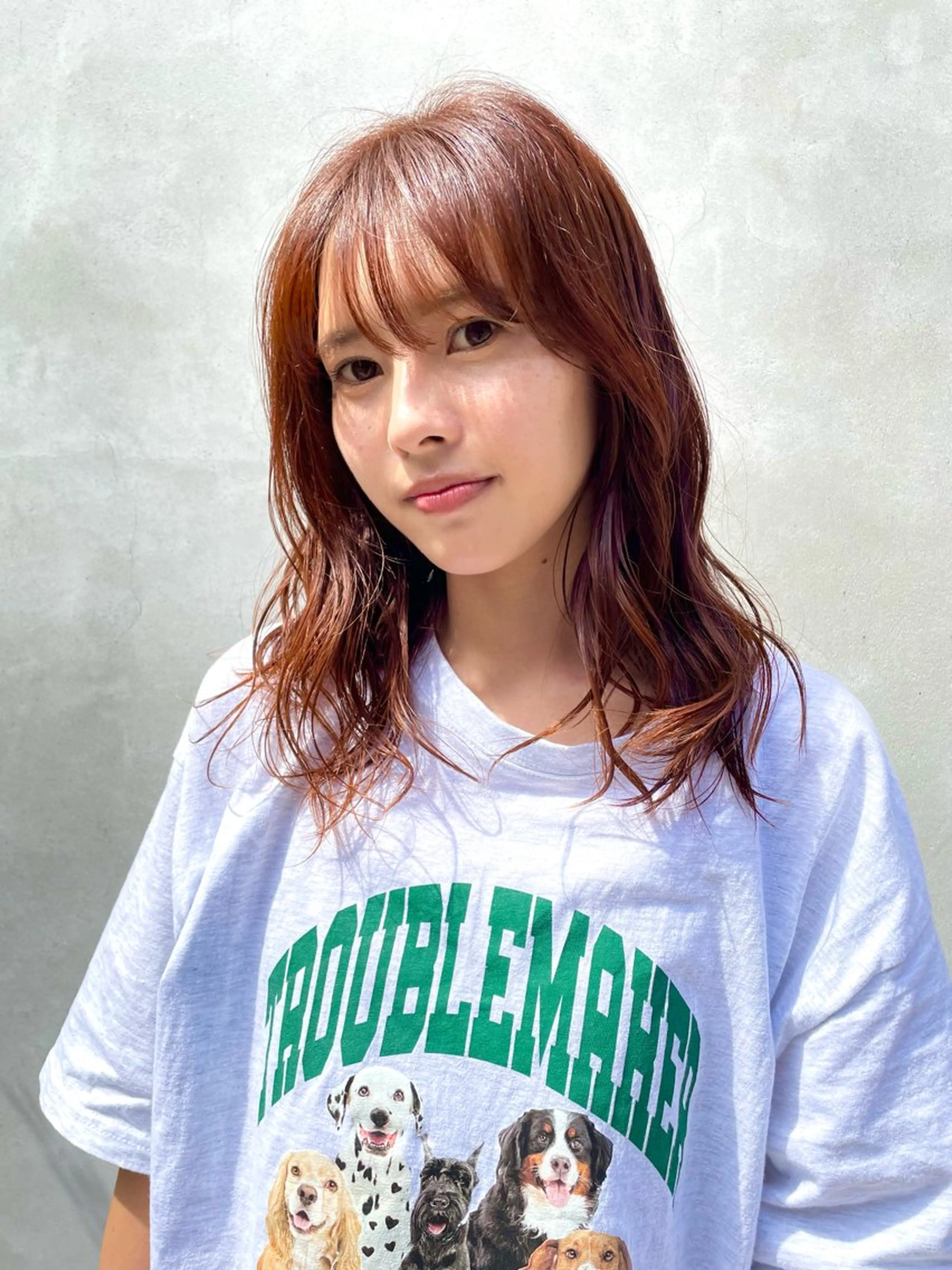 ミディアム カット ヘアカラー トリートメント 🎧倉持 来希🎧のヘアスタイル