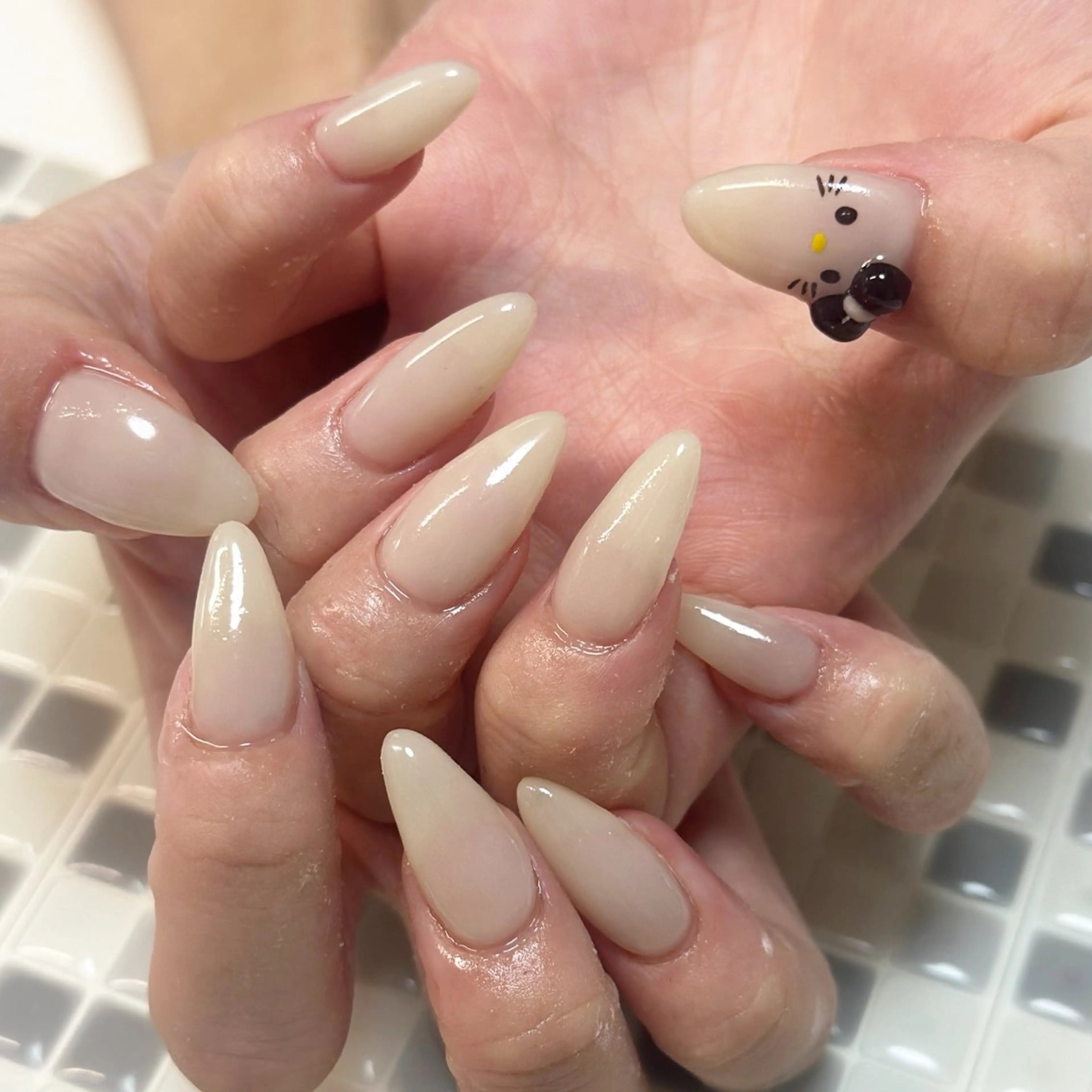 ネイル シンプルネイル 冬ネイル ♡Nailist yui♡のネイルデザイン