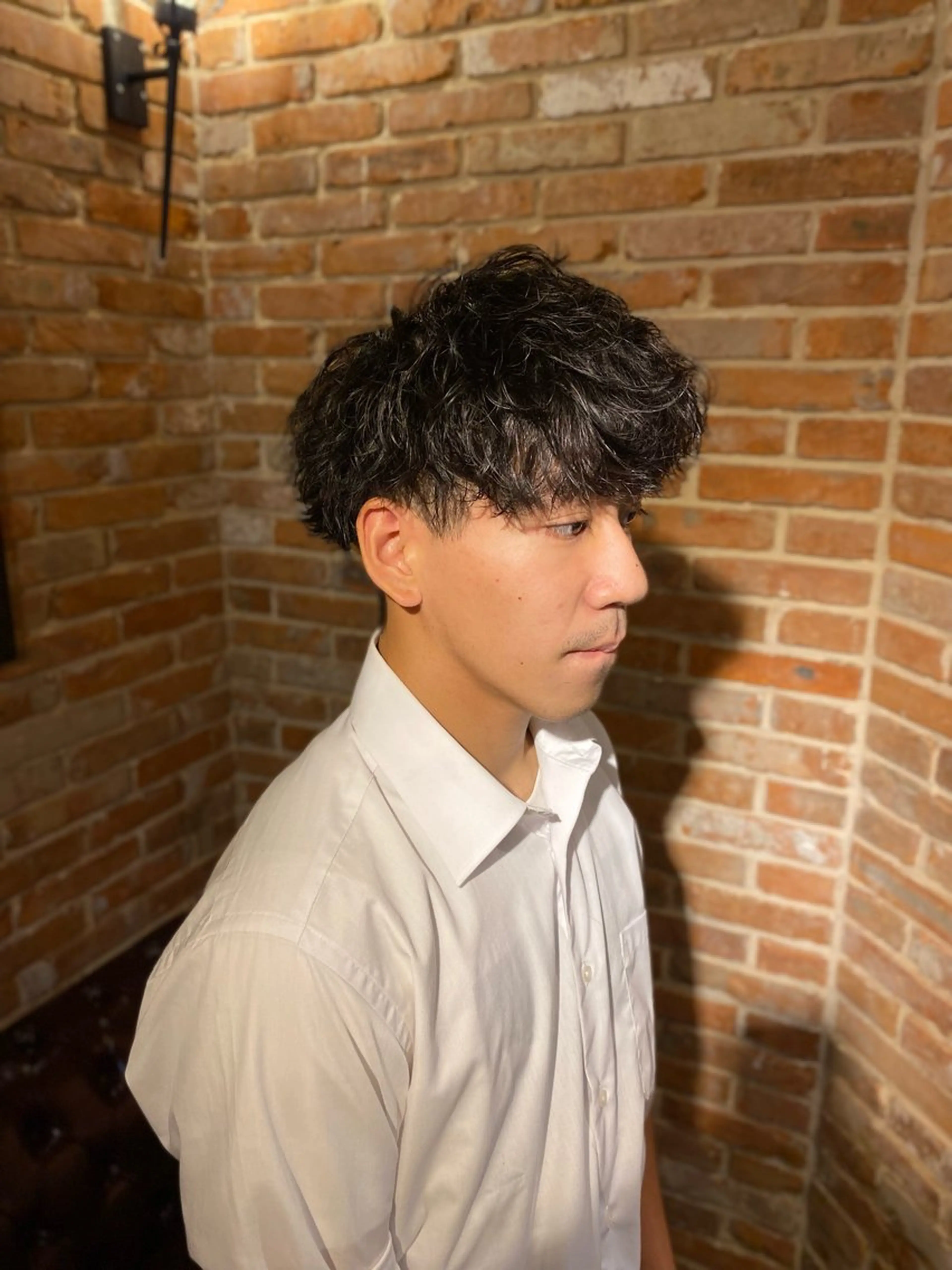 パーマ スパイラルパーマ vivre25所属・メンズ特化理容室 vivre25 石田のヘアスタイル