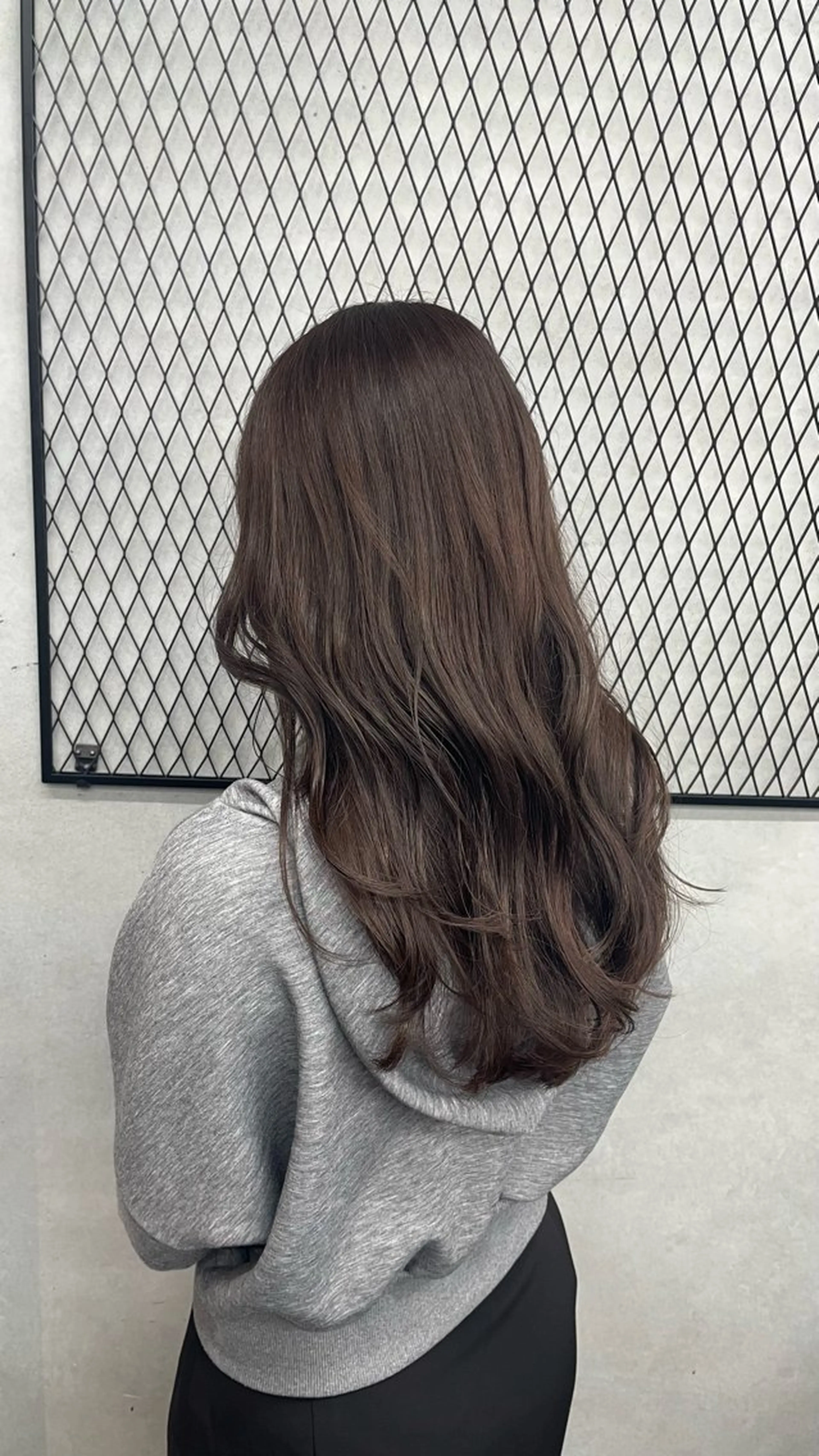 ロング カット ヘアカラー トリートメント 🌟透け感カラー 髪質改善Ando🌟のヘアスタイル