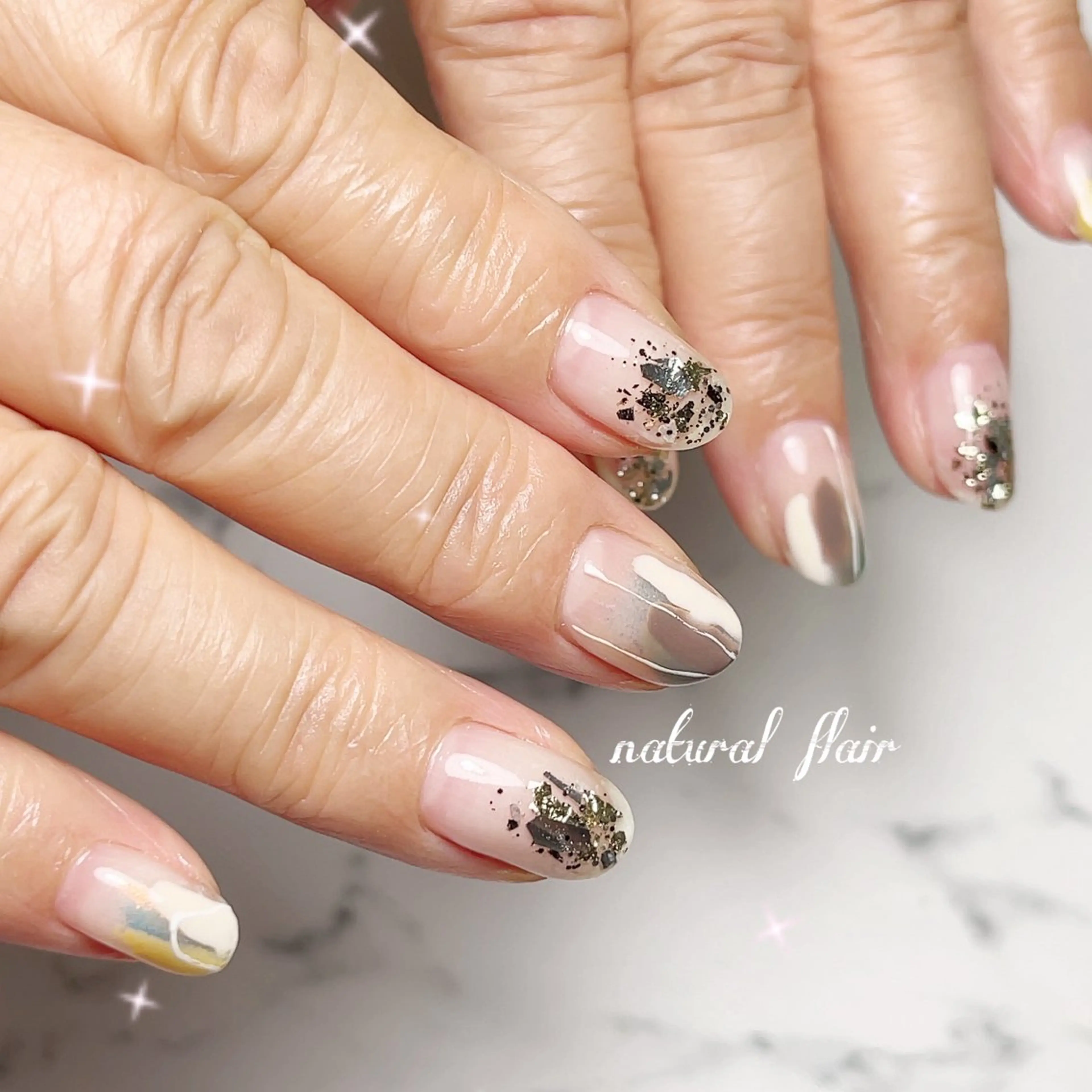ネイル natural flairのネイルデザイン