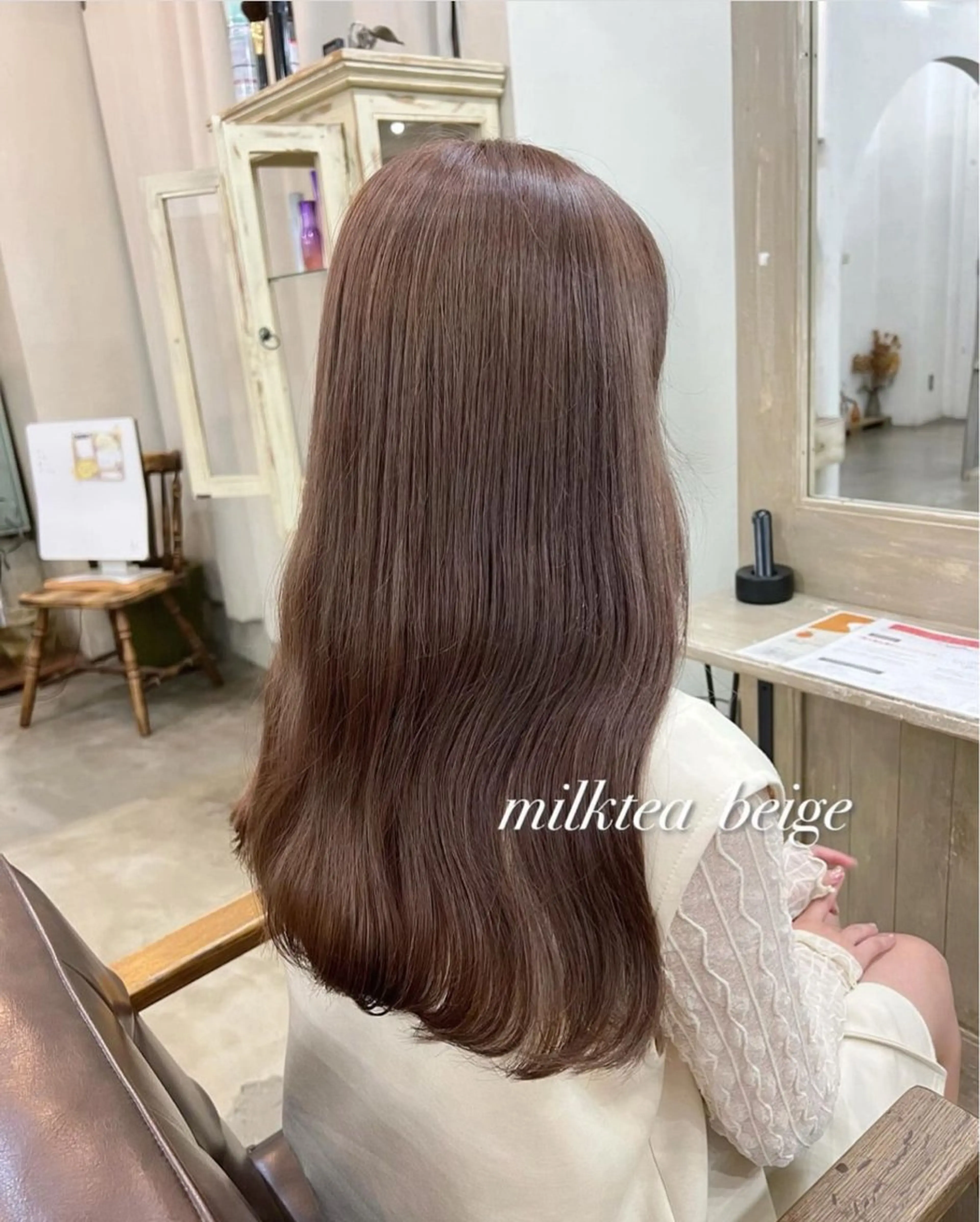 ロング カラー カット ヘアカラー 【女性限定】 田中明莉🎀のヘアスタイル