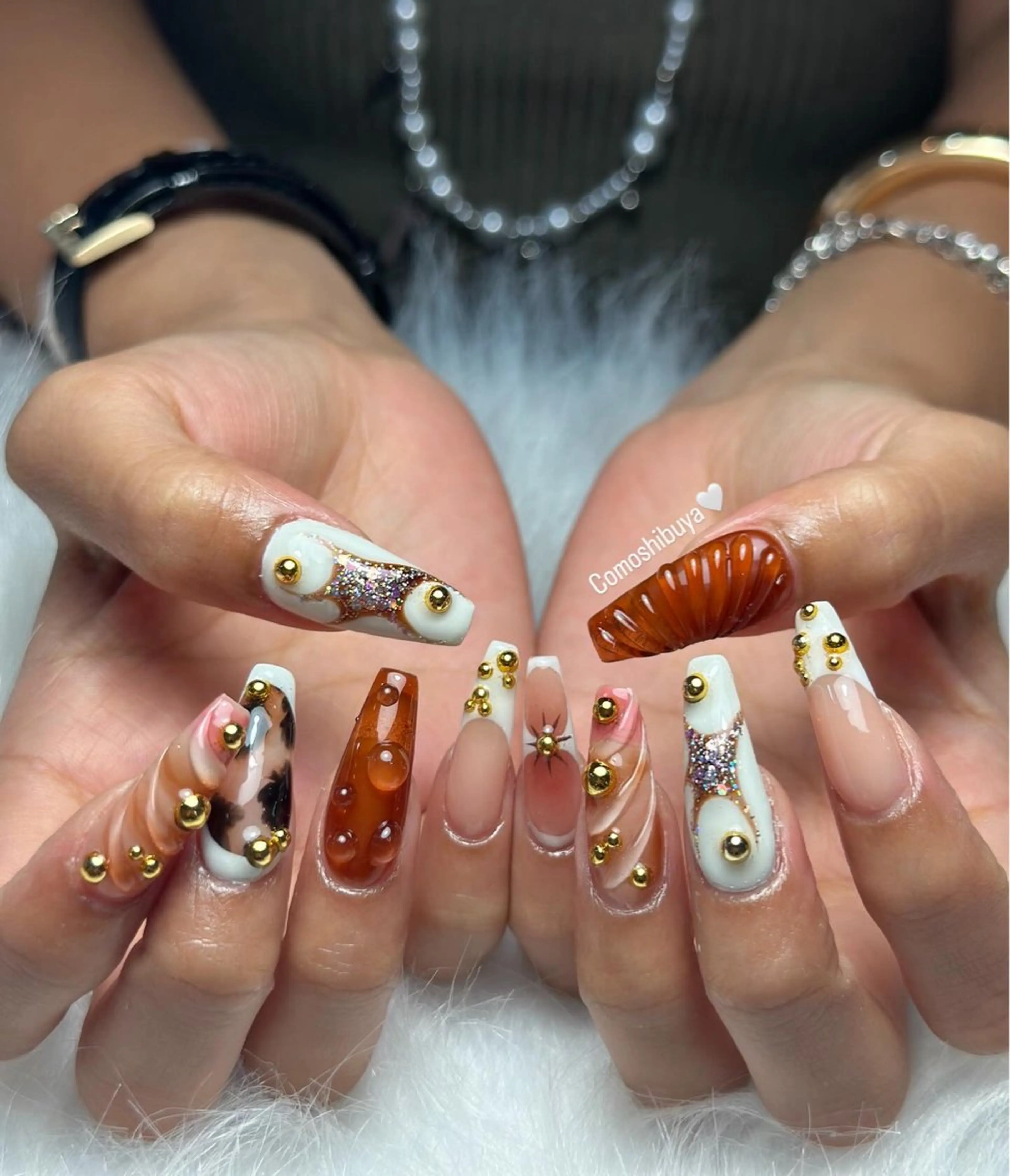 ネイル 韓国ネイル シンプルネイル ワンホンネイル ハンドネイル CoMo Nail Studio所属・CoMo Nailのネイルデザイン