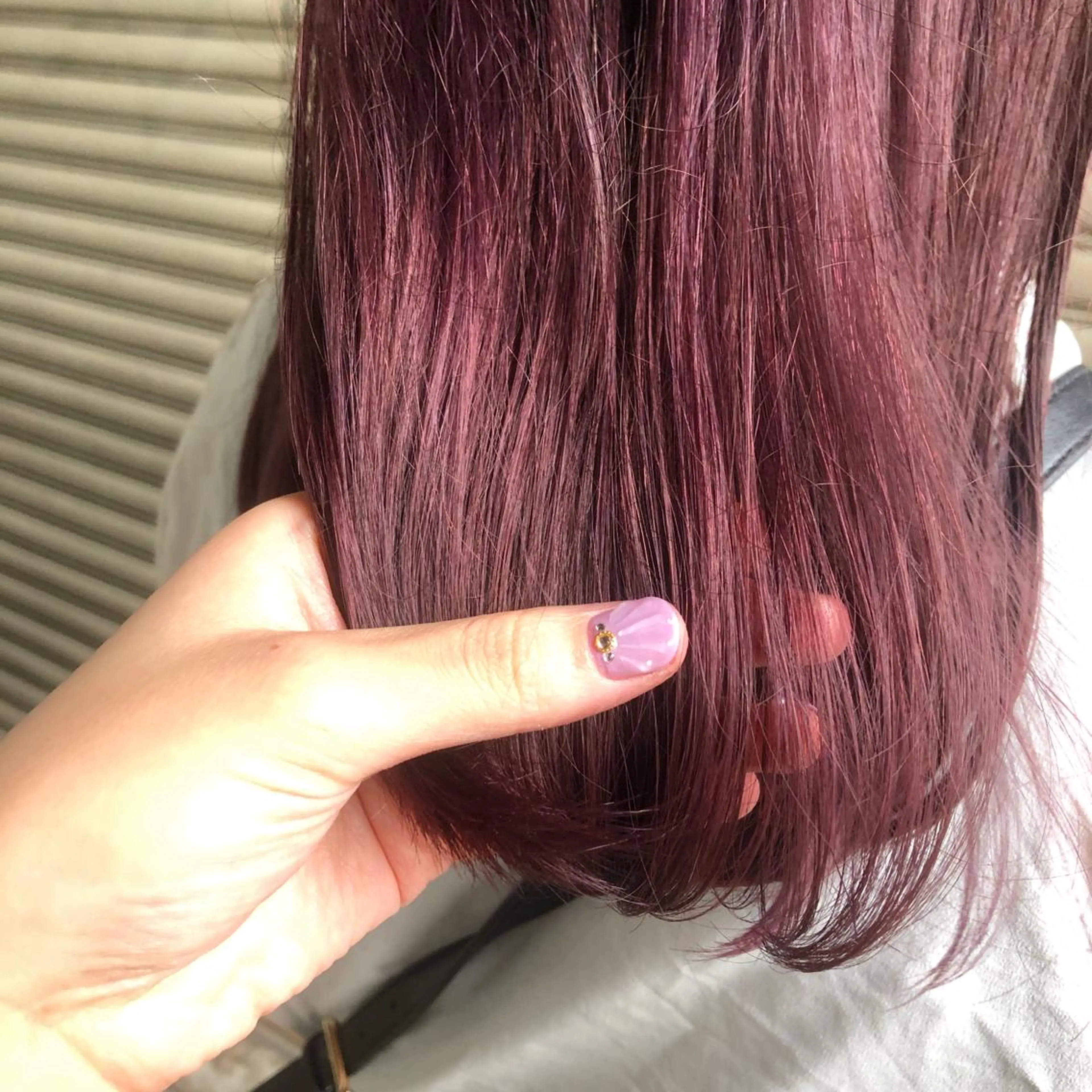 セミロング カラー ブリーチ 🎀髪質改善 そら🎀のヘアスタイル