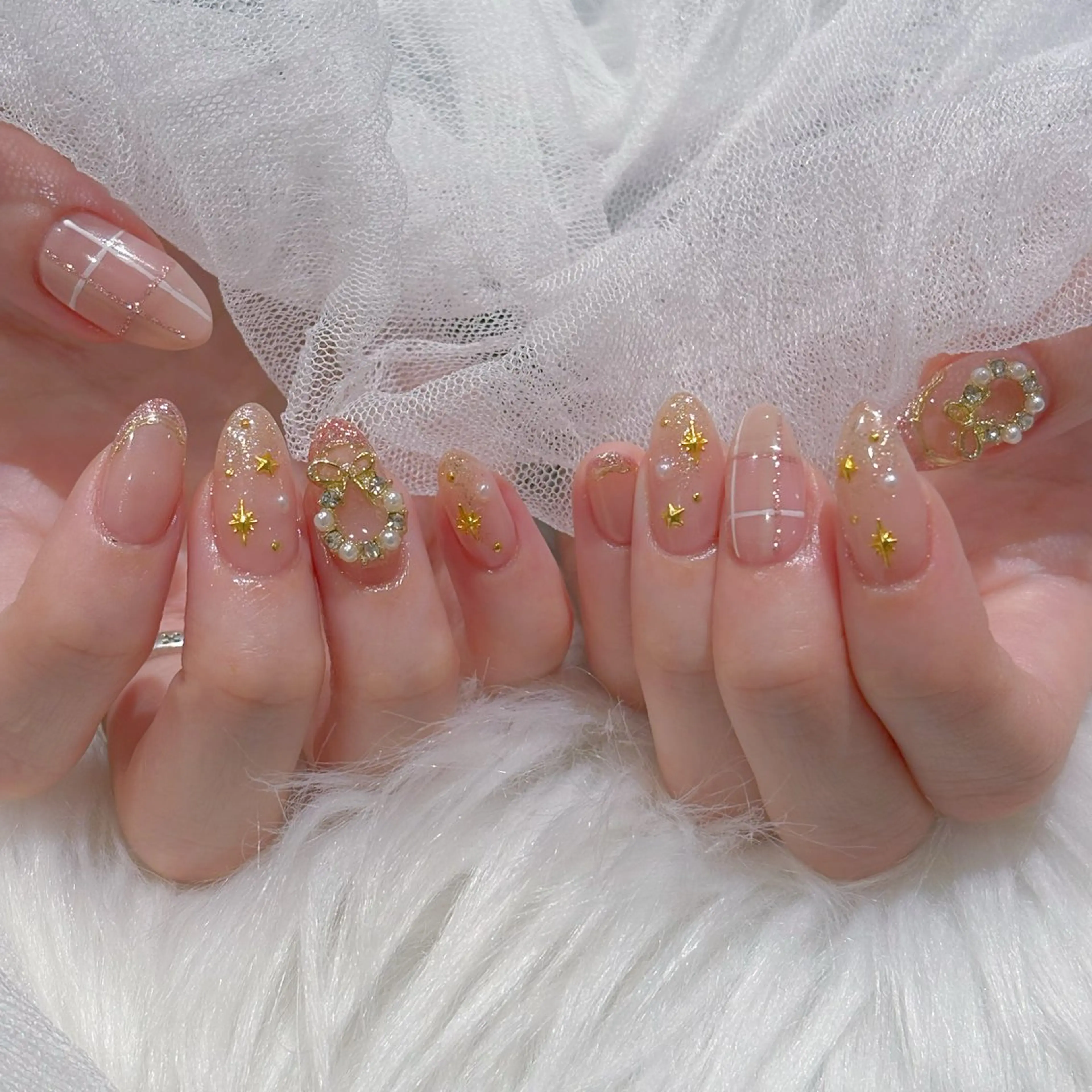 ネイル ハンドネイル ASUKA nail 大人かわいいのネイルデザイン