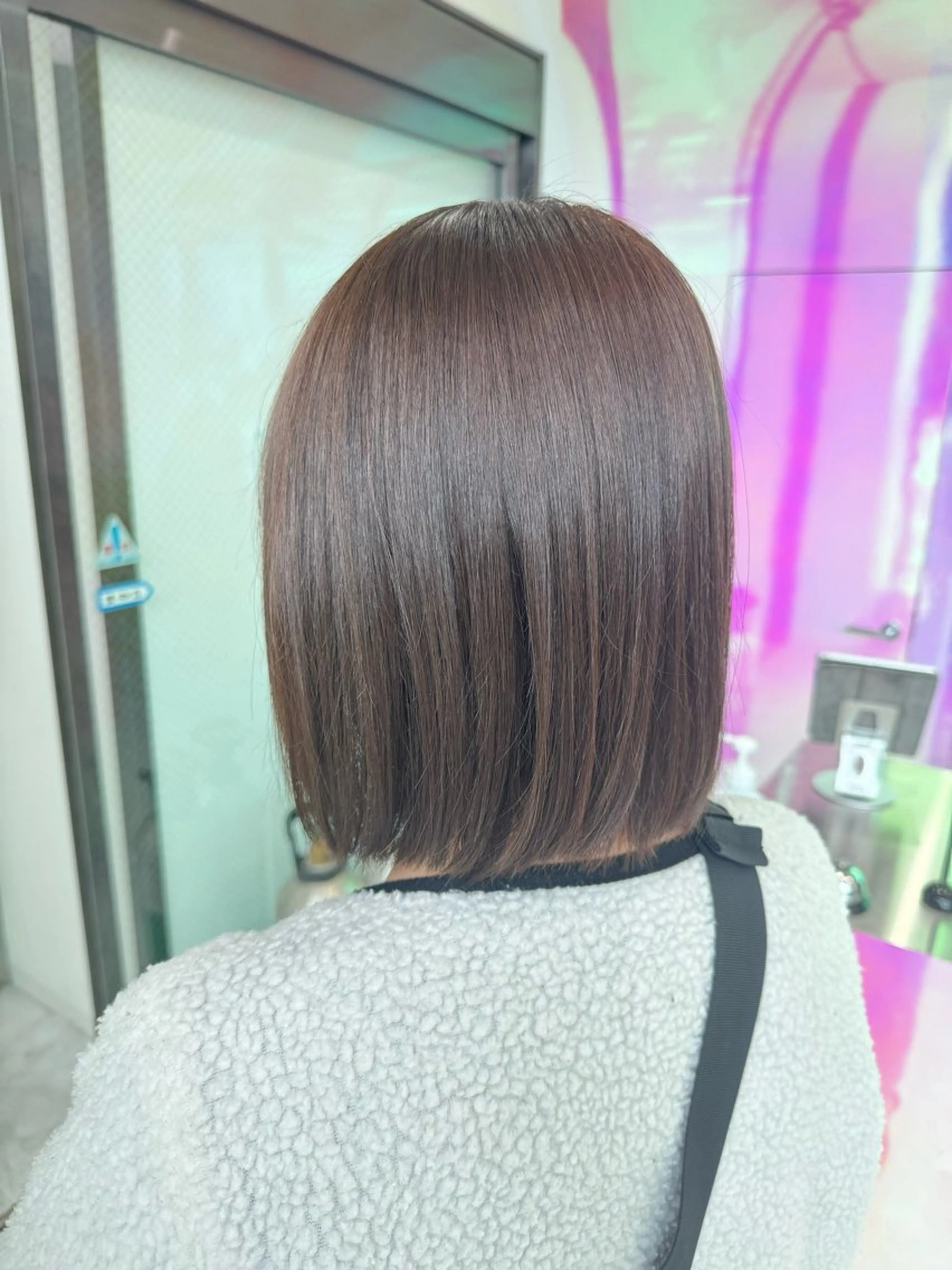 ミディアム カラー ブラウンカラー カット トリートメント ヘッドスパ ヘアセット ♡ブリーチカラー♡ Mirioのヘアスタイル