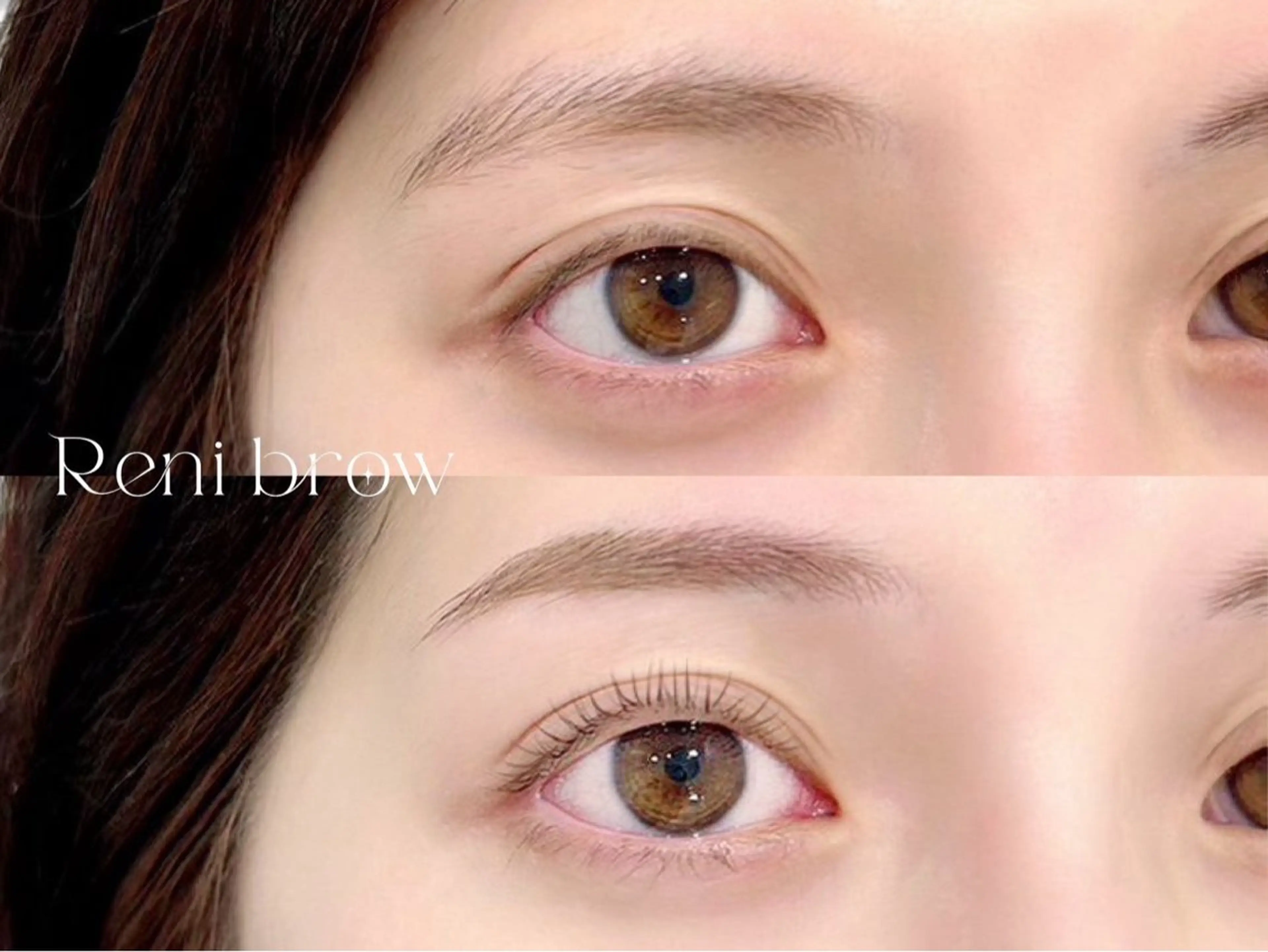マツエク・マツパ Reni　brow ナカタニのマツエク・マツパデザイン