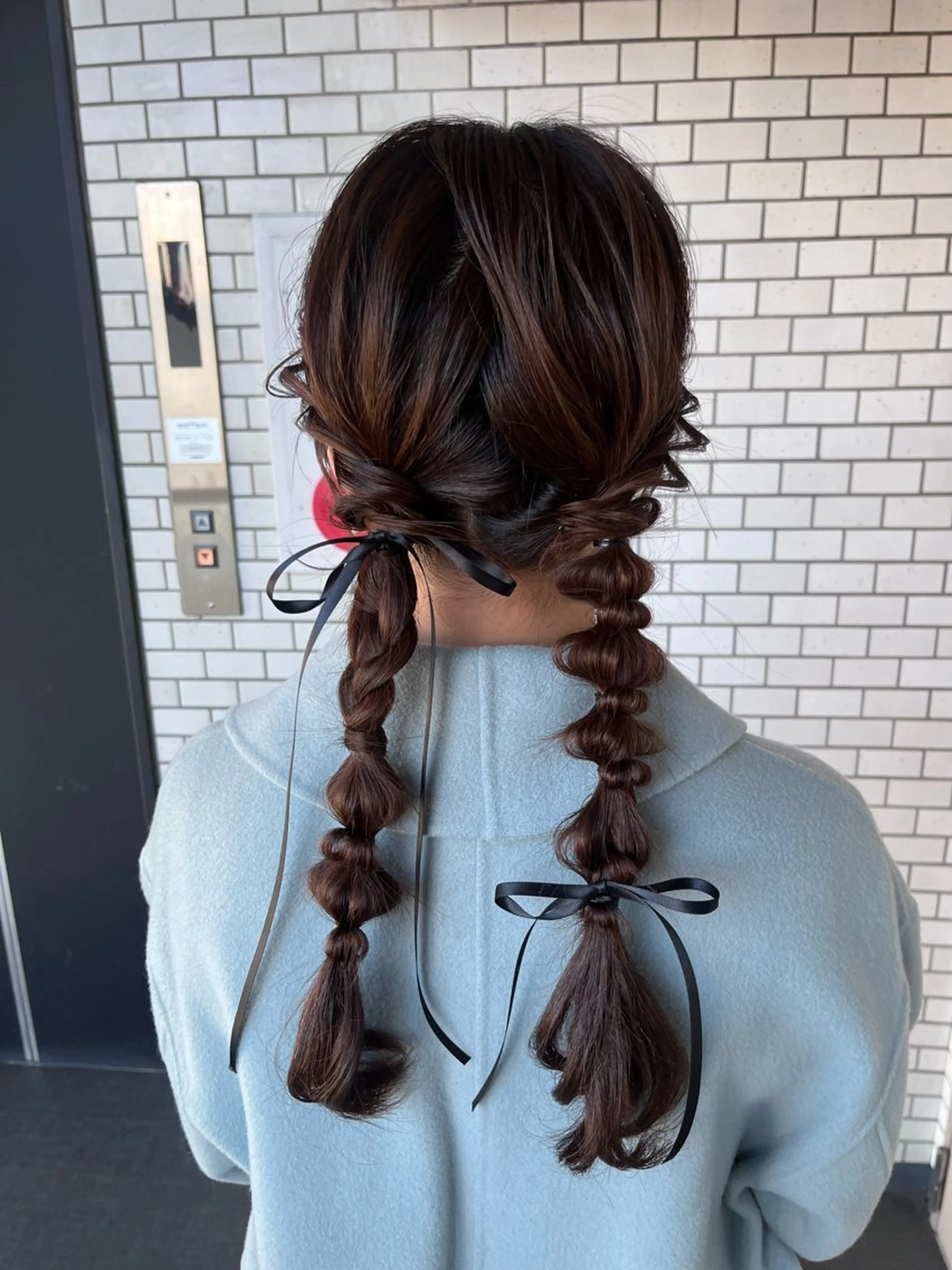 ヘアアレンジ ヘアセット 参列 ✽ 推し活ヘア 💕ゆり🐈🐾のヘアスタイル