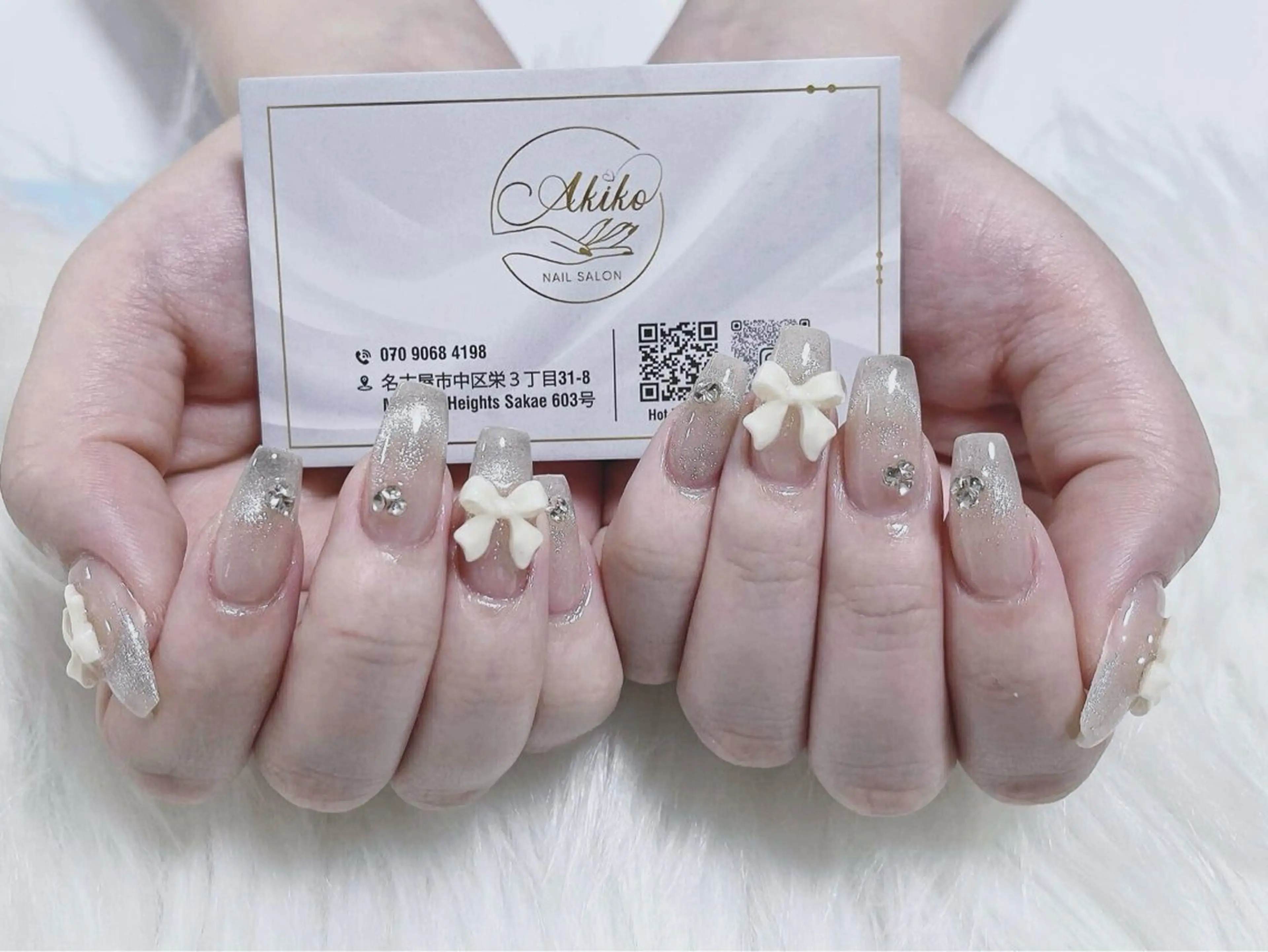 ネイル フットネイル ジェルネイル 韓国ネイル マグネットネイル 持ち込み ハンドネイル Akiko ネイルサロン所属・AKIKO ネイルサロンのネイルデザイン