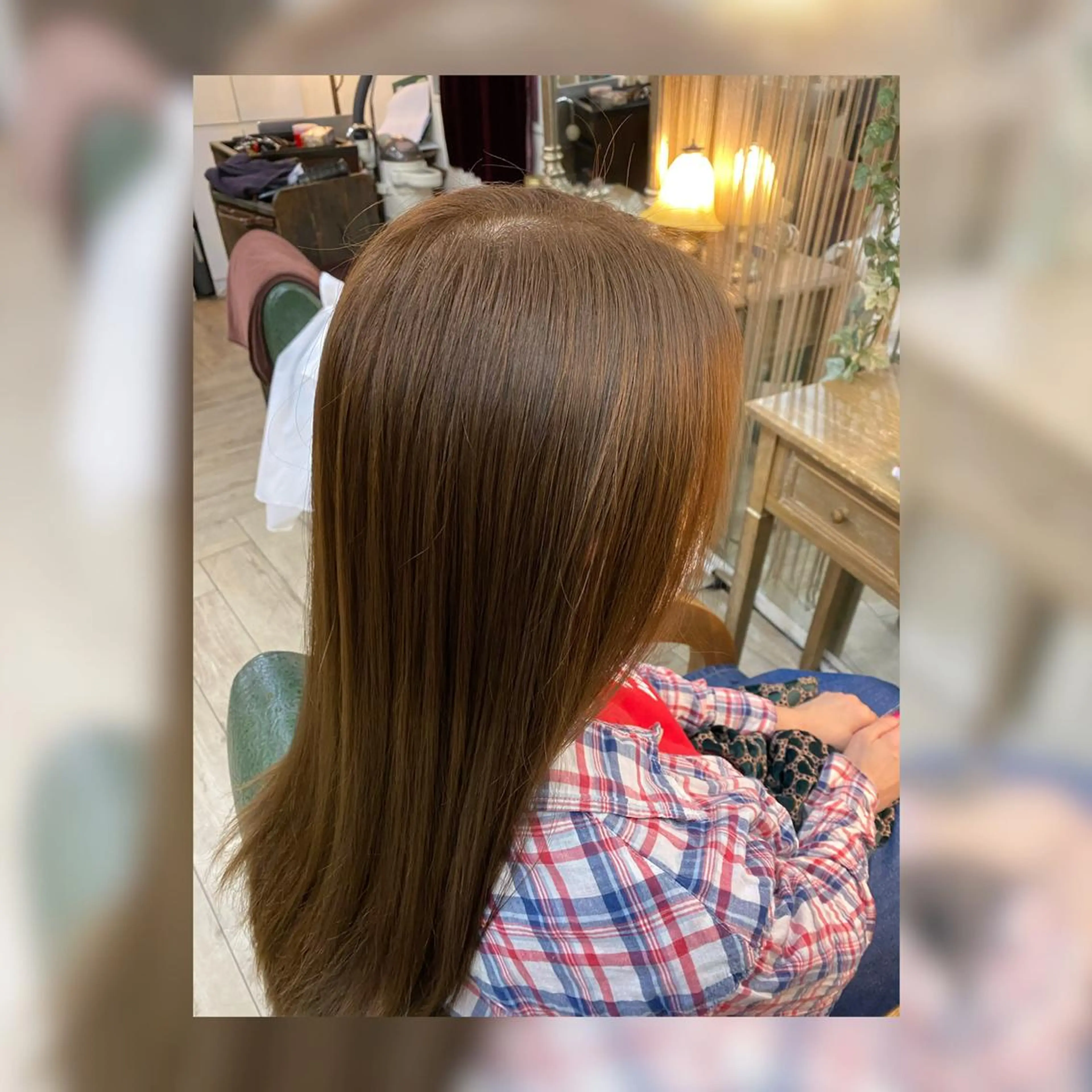 ロング カラー ハイトーンカラー WELLM表参道 高杉梨鬼也のヘアスタイル