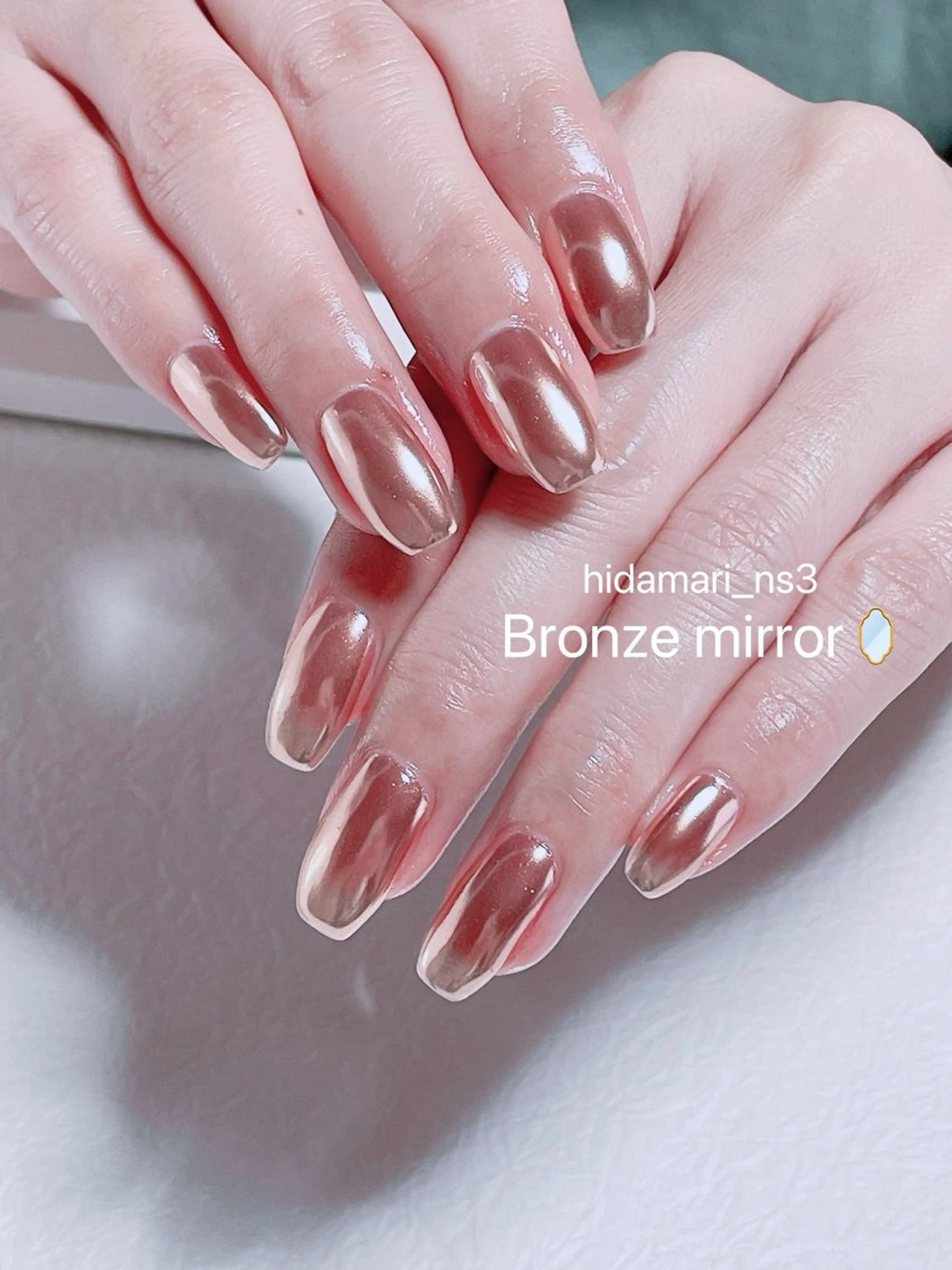 ネイル ミラーネイル NailSalon ひだまりのネイルデザイン