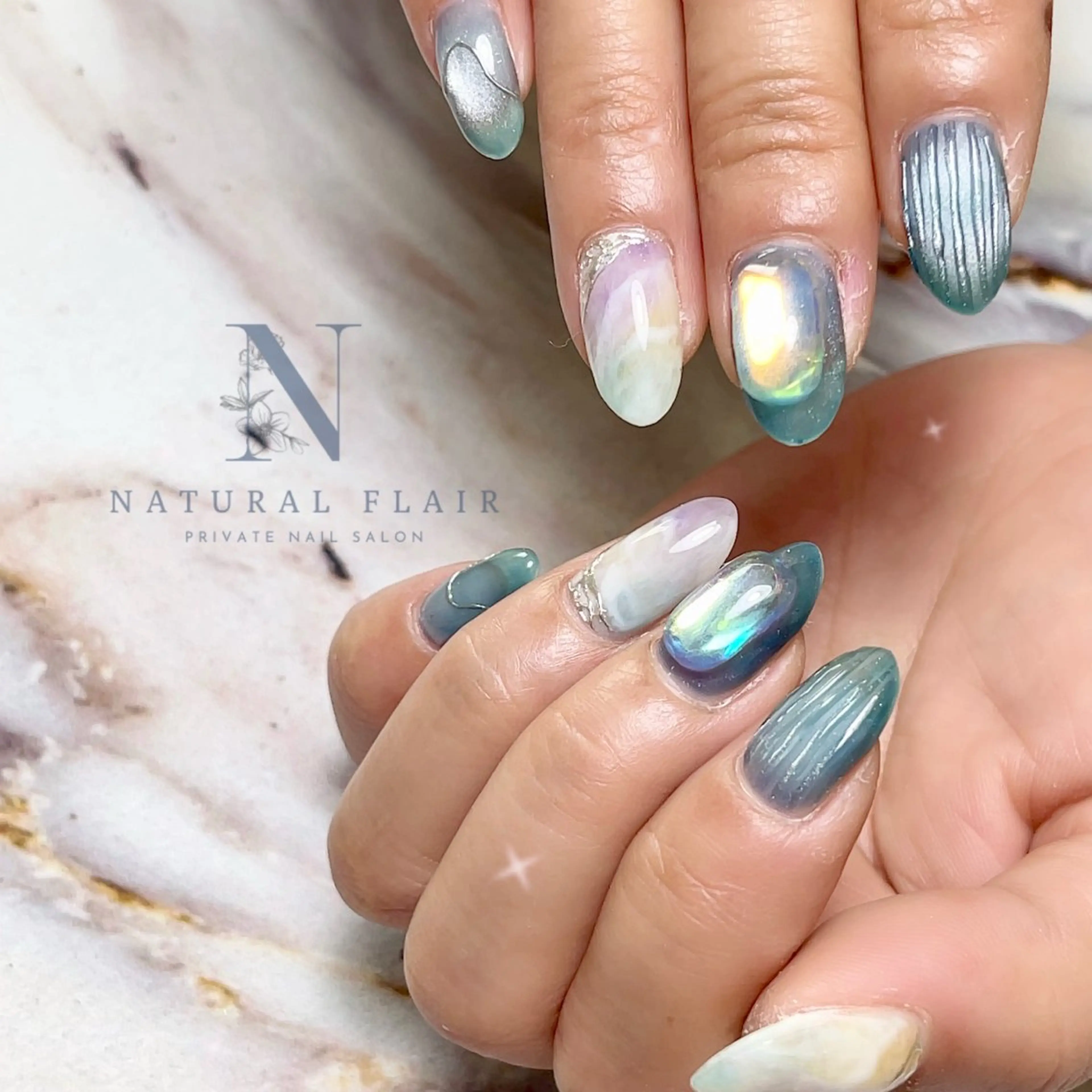ネイル ハンドネイル natural flairのネイルデザイン