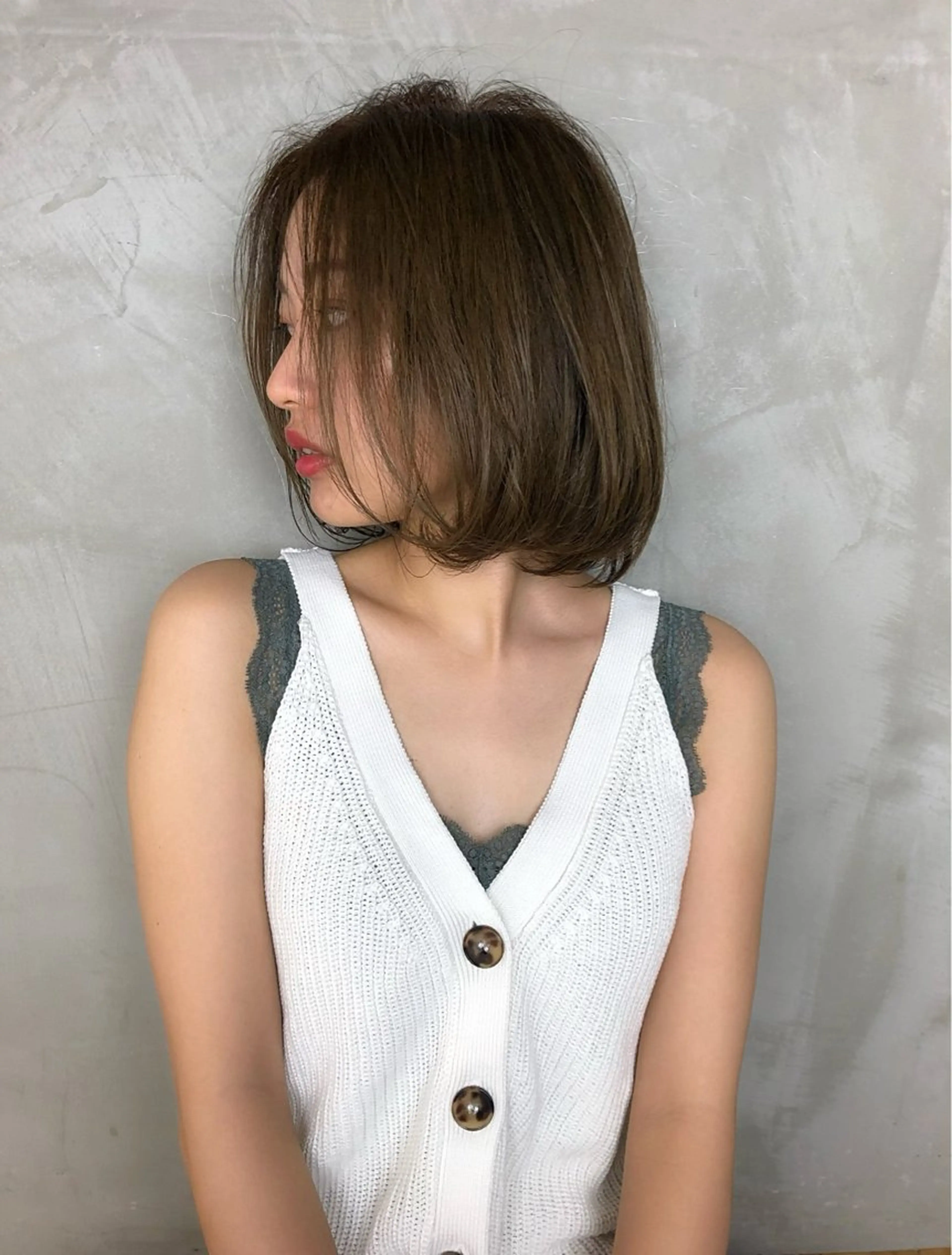 ミディアム ヘアカラー Grege所属・恵比寿/メンズ ／髪質改善🍃金丸のヘアスタイル