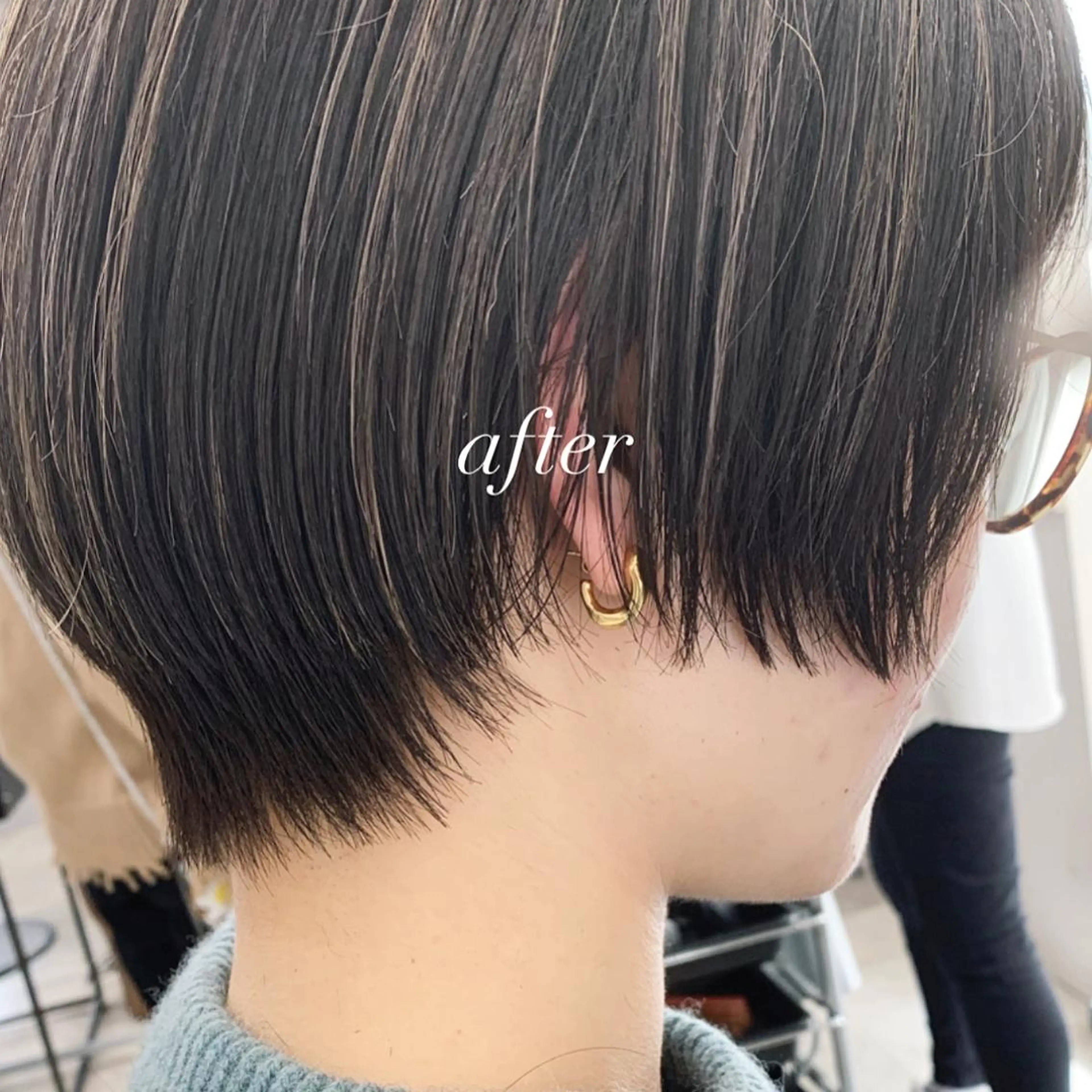 ショート カラー ハイトーン特化サロン 代表　中谷蓮のヘアスタイル