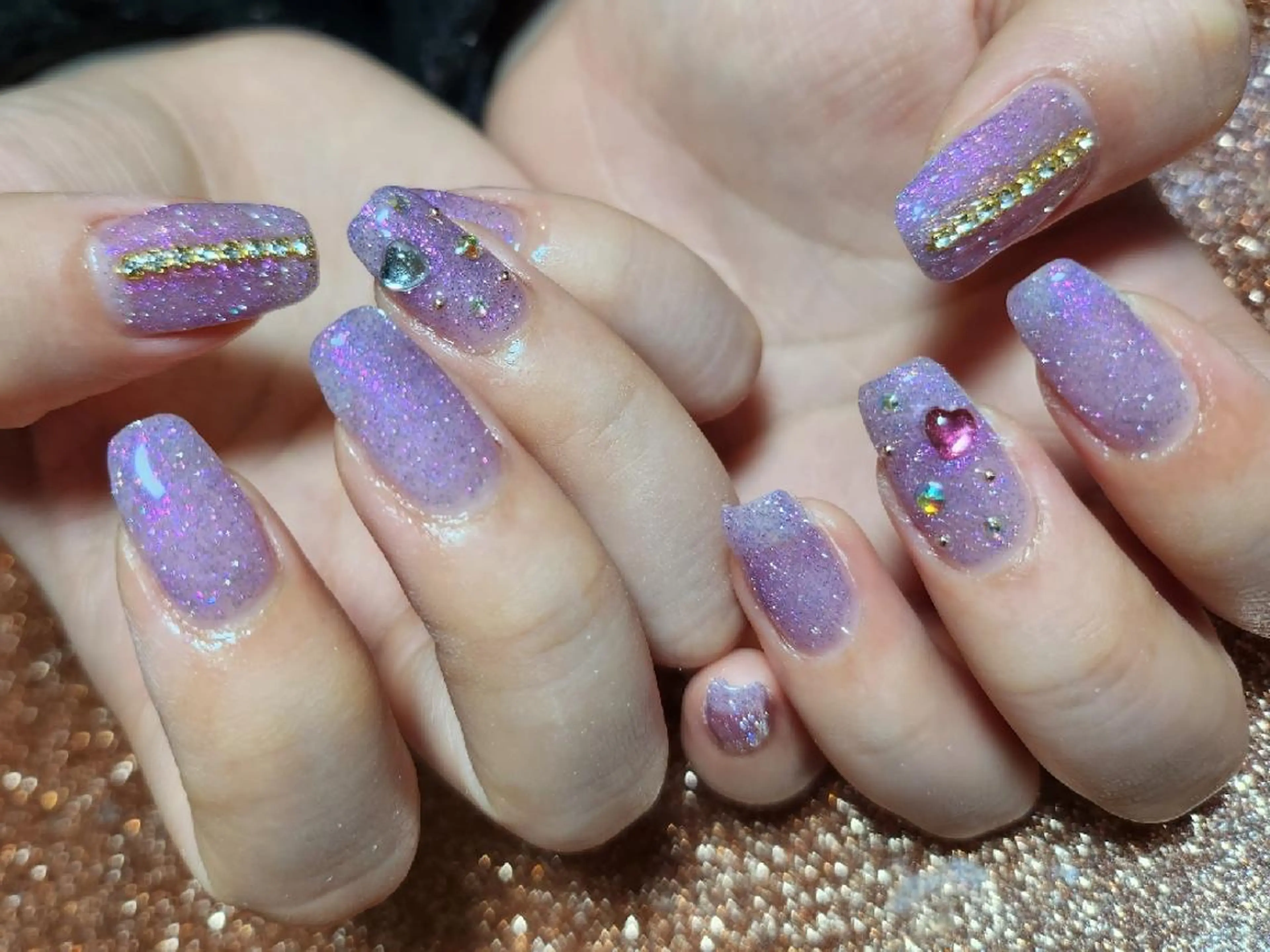 ネイル ハンドネイル 💜bora .のネイルデザイン