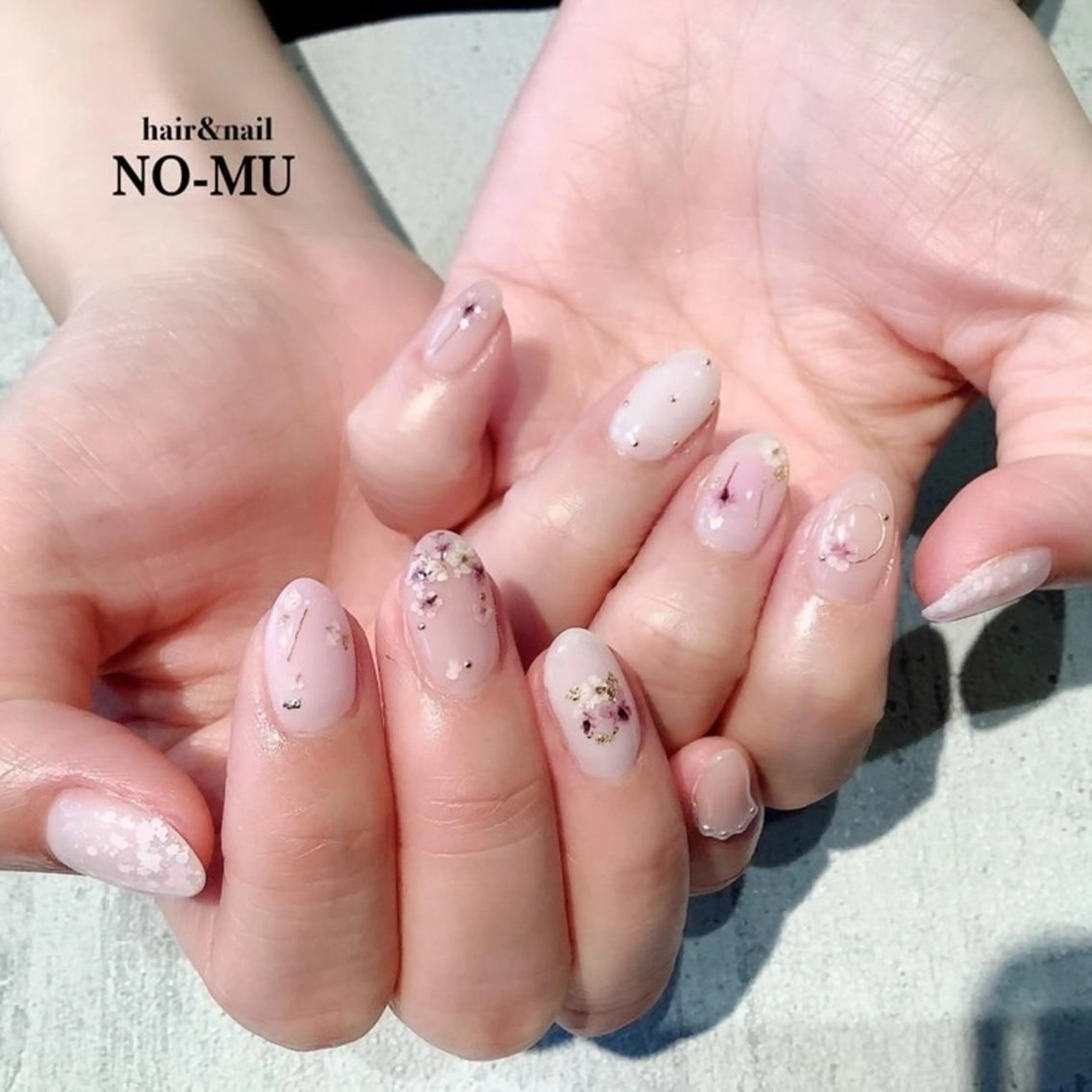 ネイル マツエク・マツパ ハンドネイル hair＆nail NO-MU所属・hair＆nail NO-MUのネイルデザイン