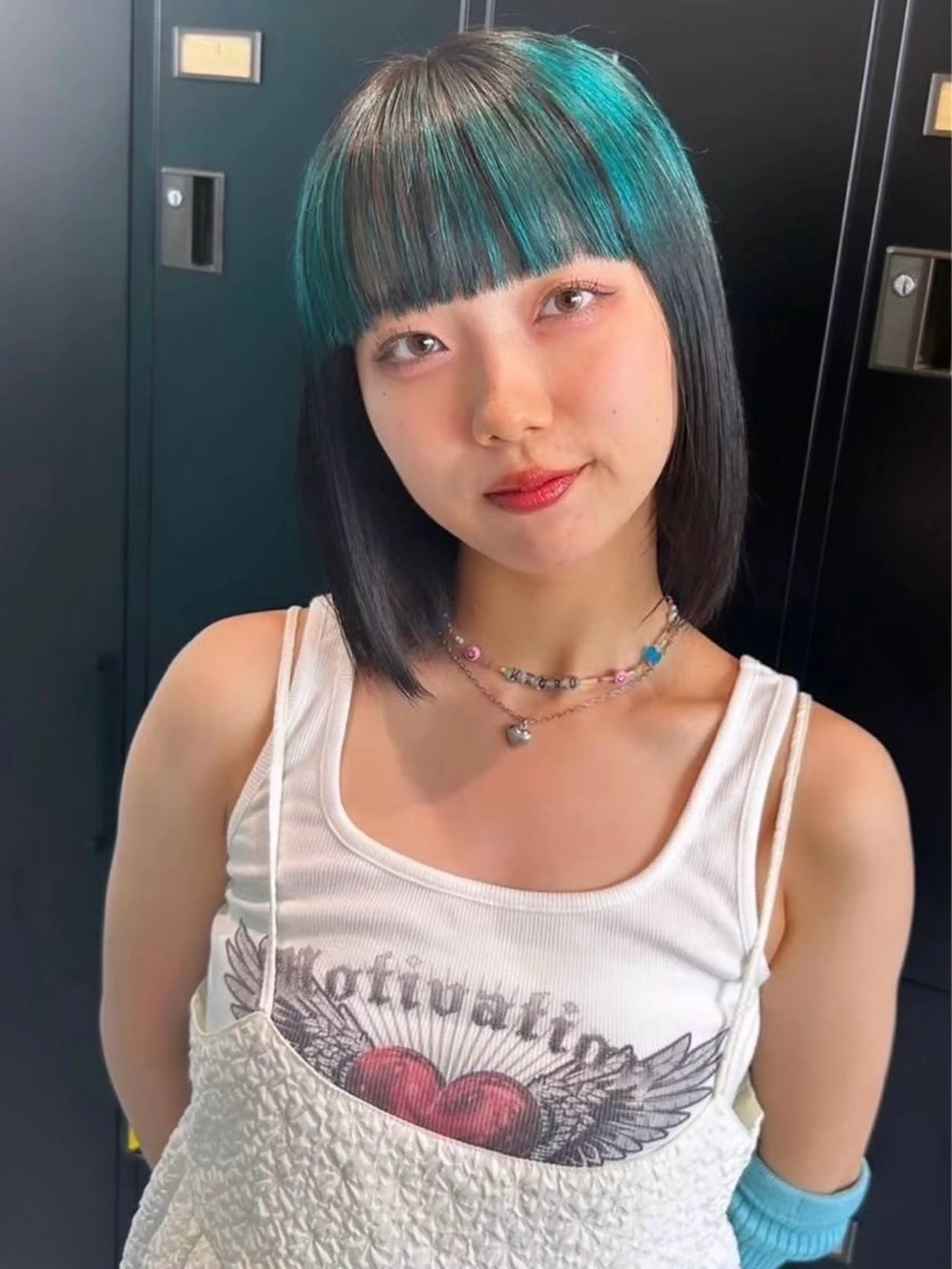 ショート カラー ブリーチ ダブルカラー イルミナカラー ブリーチなしカラー ボブ LUCK 本厚木店のヘアスタイル