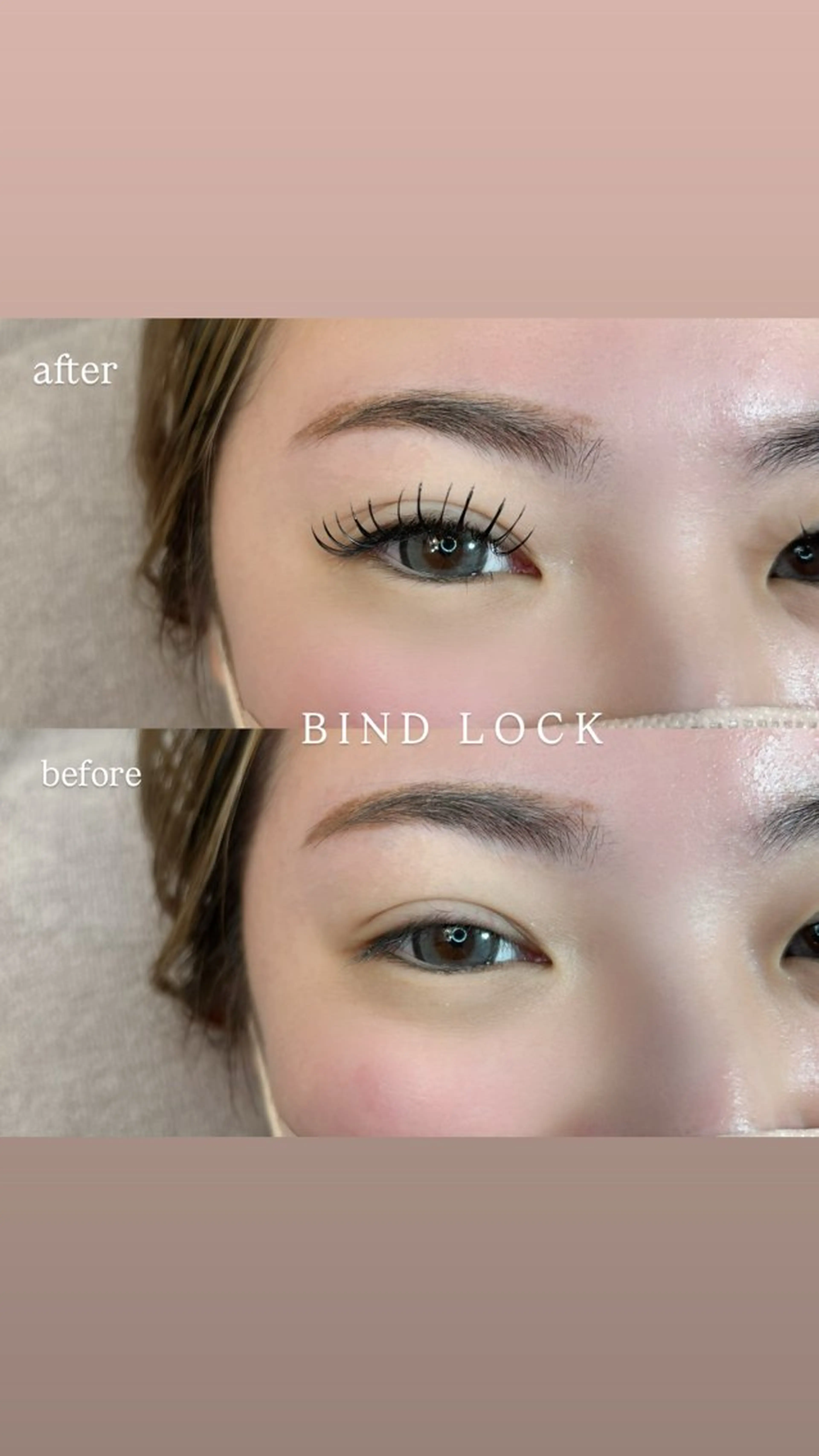 マツエク・マツパ バインドロック 束感まつ毛 フラットラッシュ 韓国風マツエク charmant misakiのマツエク・マツパデザイン