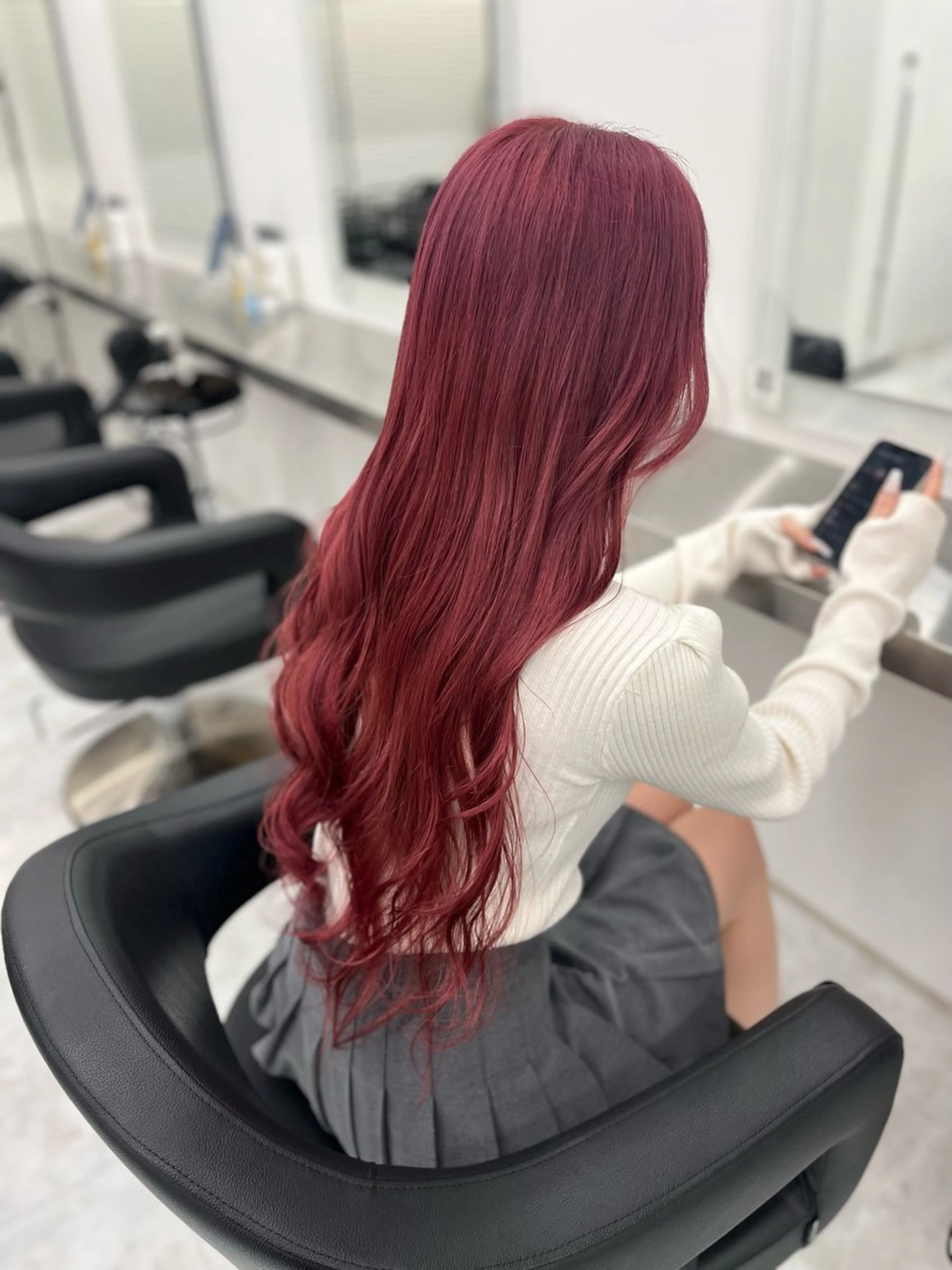 ロング カラー ヘアアレンジ ヘアカラー トリートメント 愛されカラー🩷 はるなのヘアスタイル