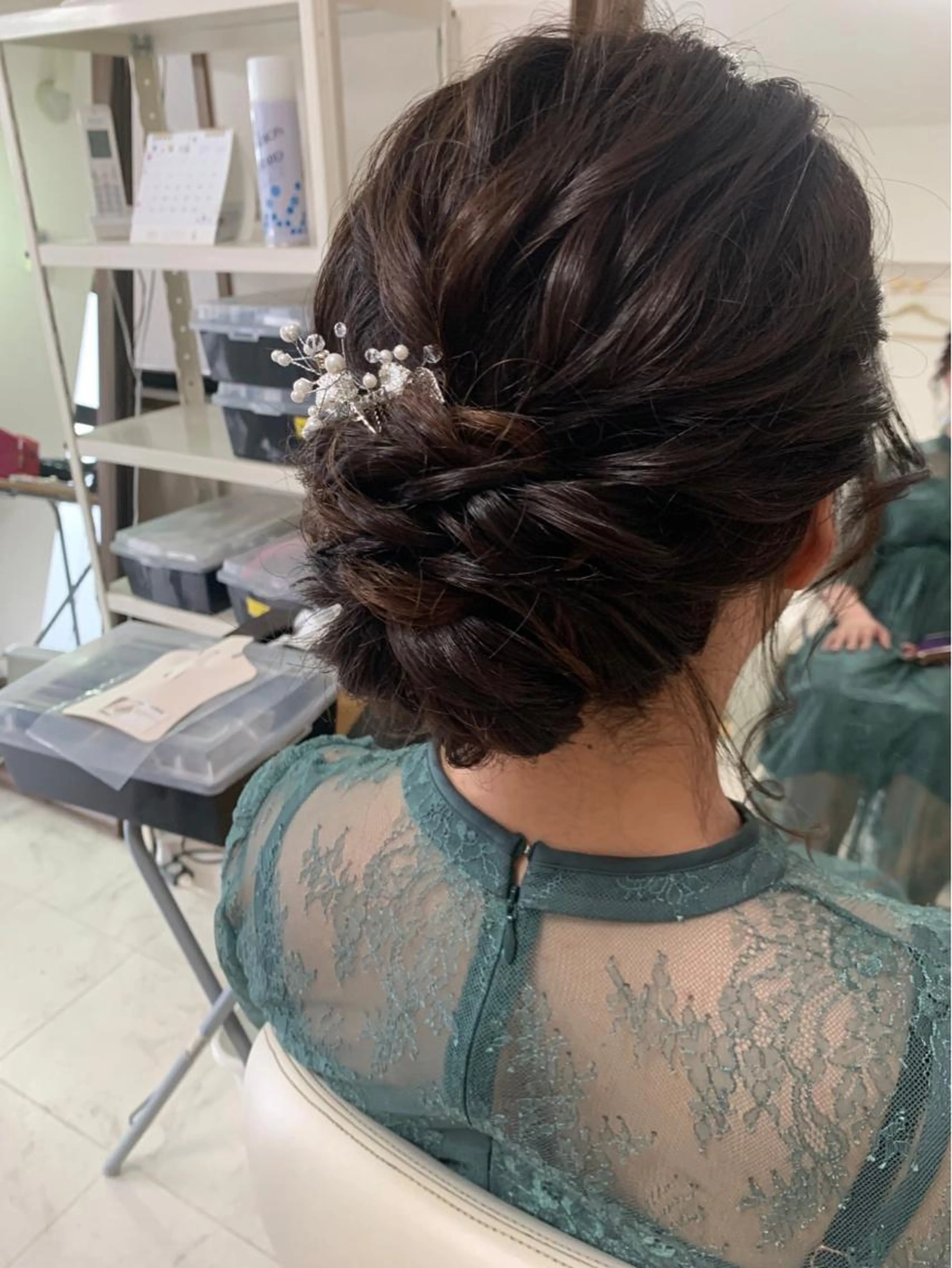 平日限定16:30​〜​20:00クイックヘアセットお電話にてご予約ください^_^の写真