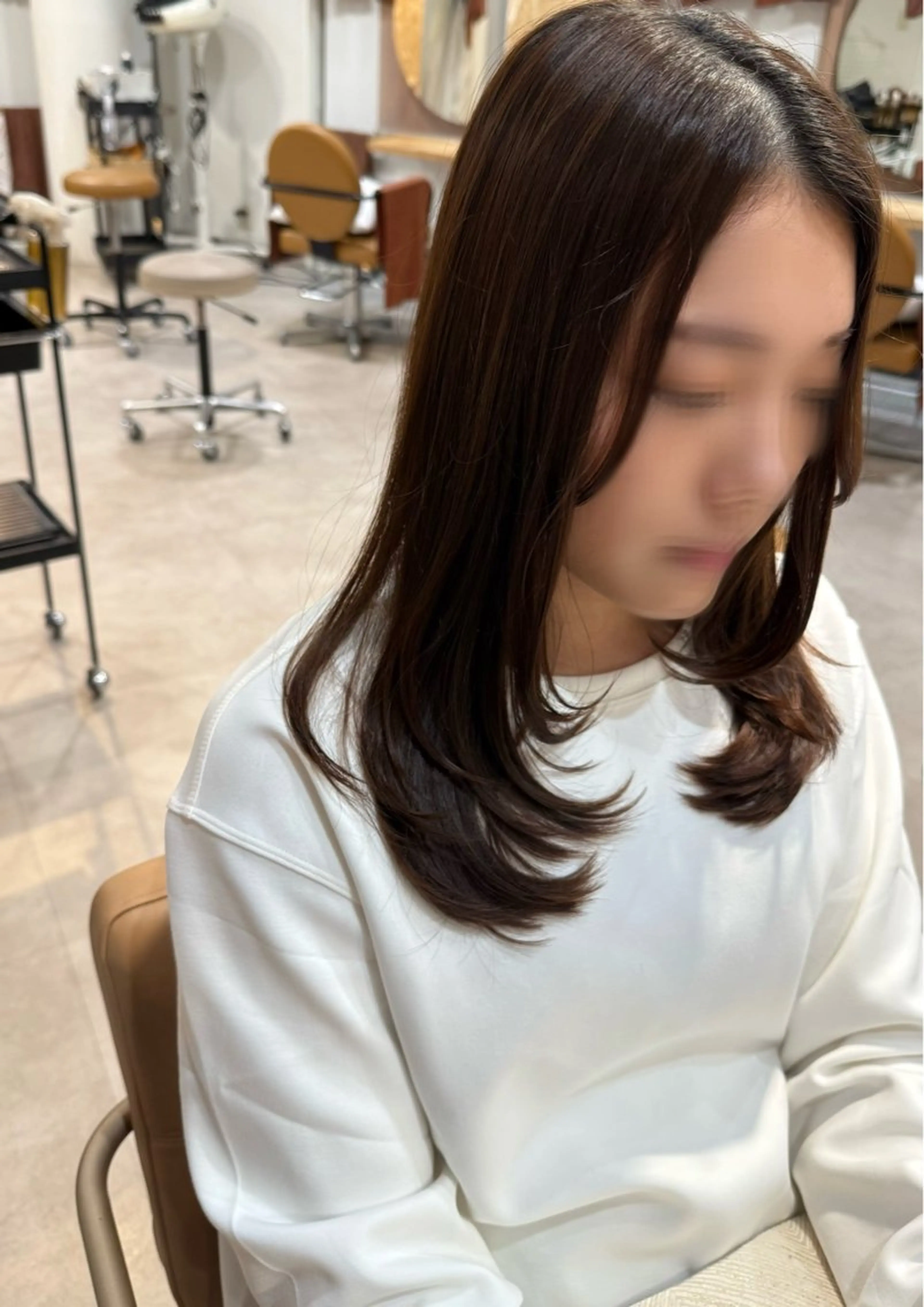ミディアム ハラダユウカ NOA三宮店のヘアスタイル