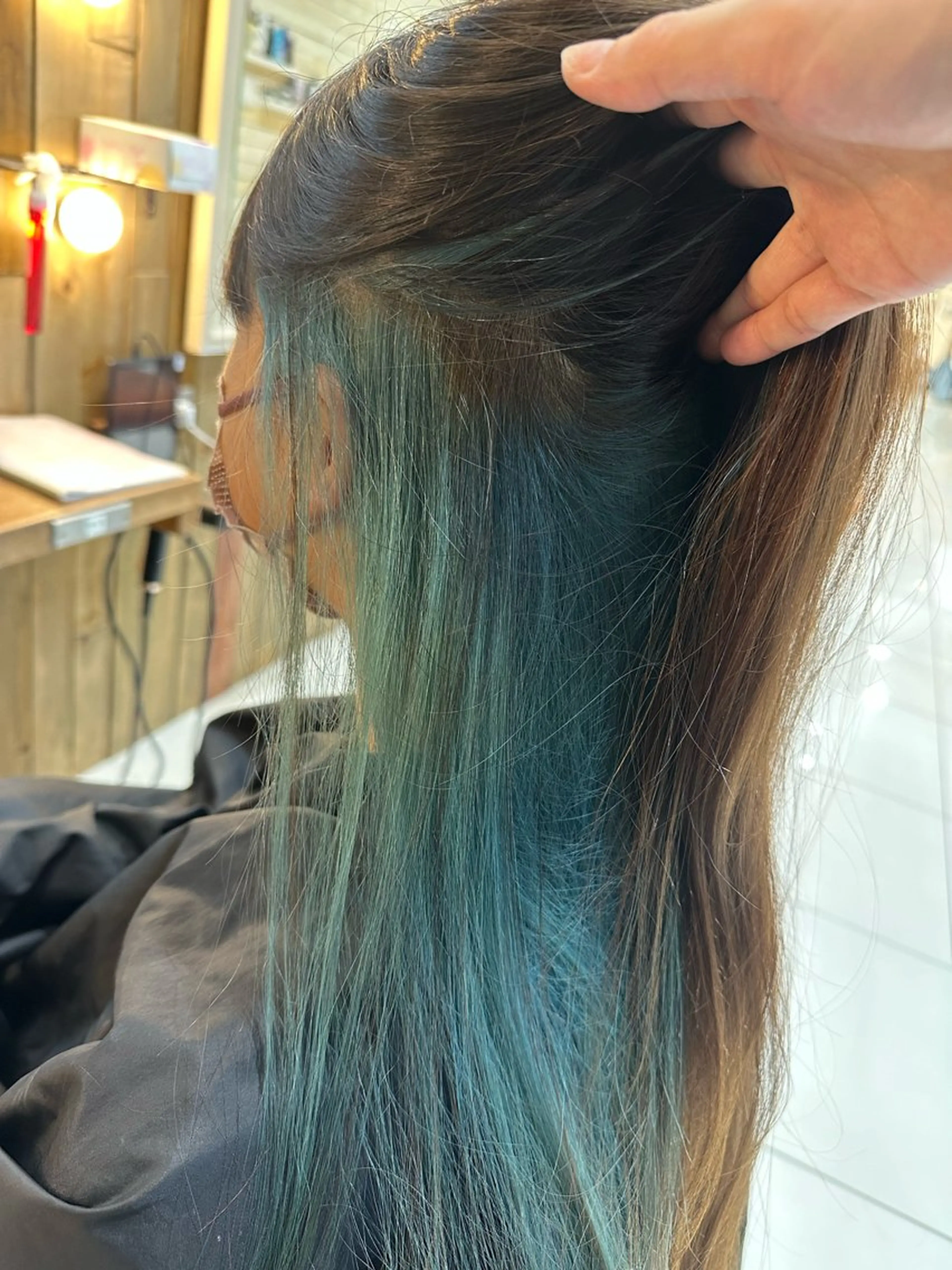 ロング ヘアカラー トリートメント LUCK辻堂所属・武田 彩花のヘアスタイル