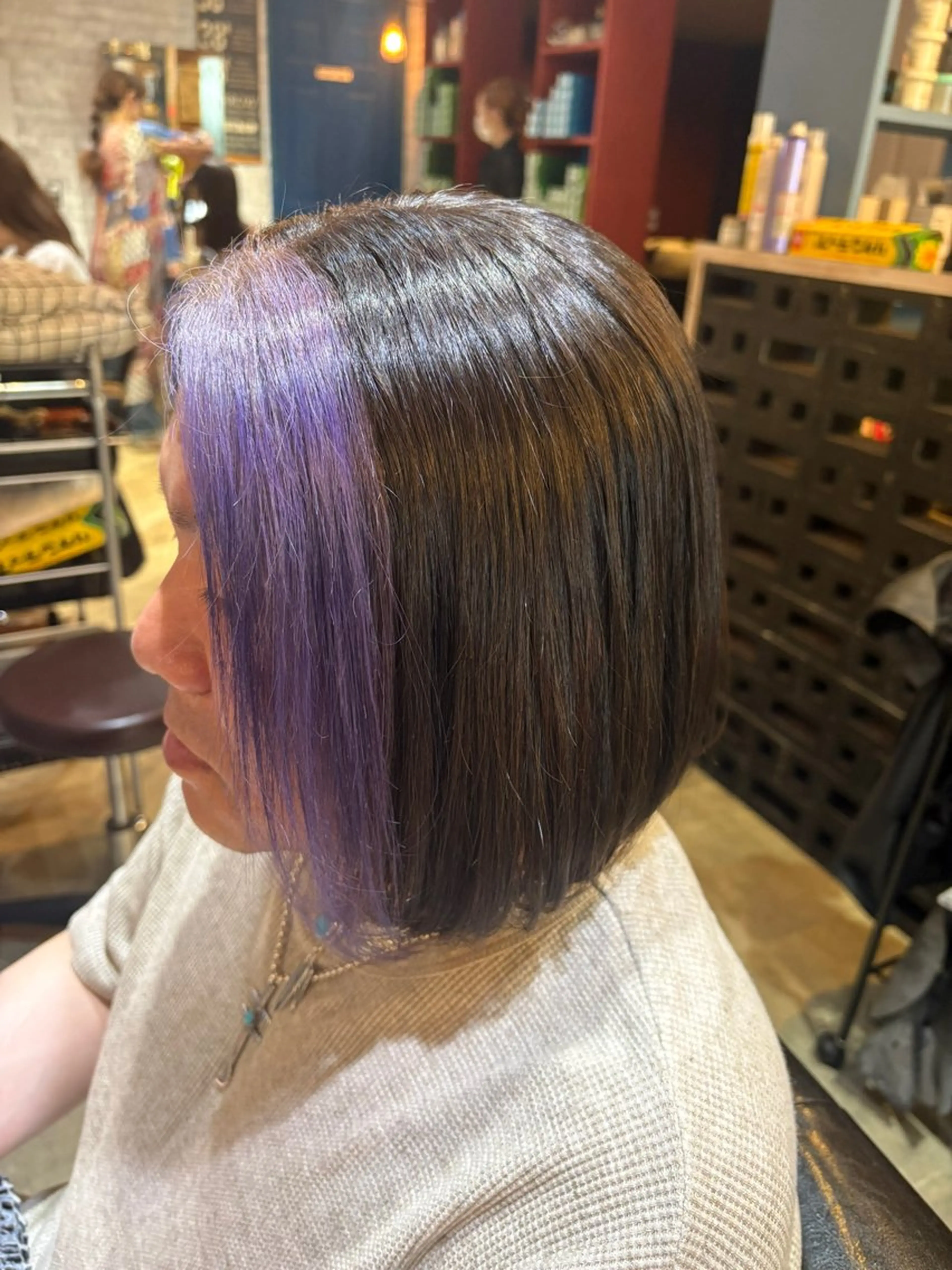 メンズ ヘアカラー トリートメント agu hair fonte   大泉学園所属・園田 彩音のヘアスタイル