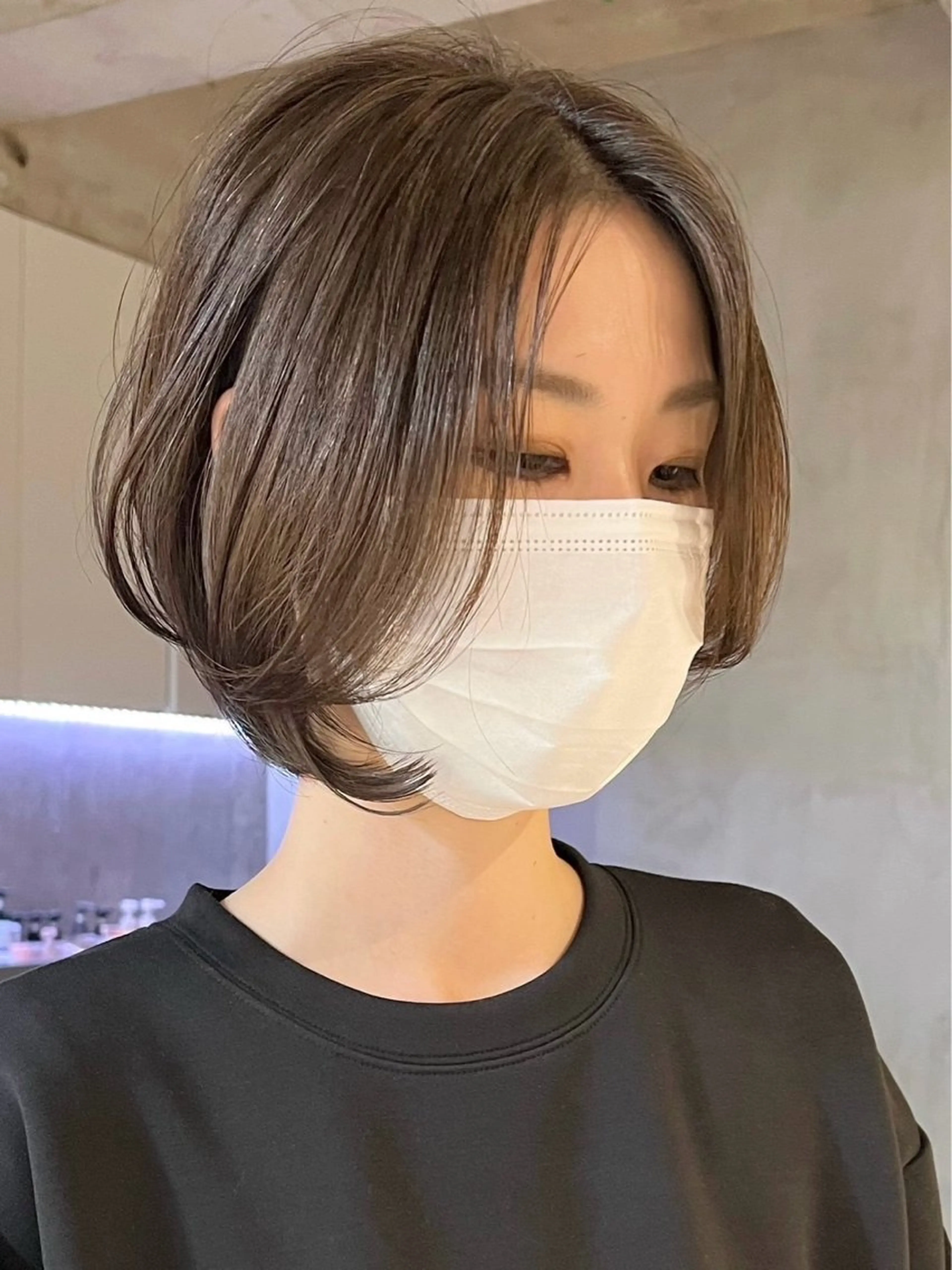 ショート 顔周りカット レイヤーカット 【fifth】渡部 永遠のヘアスタイル