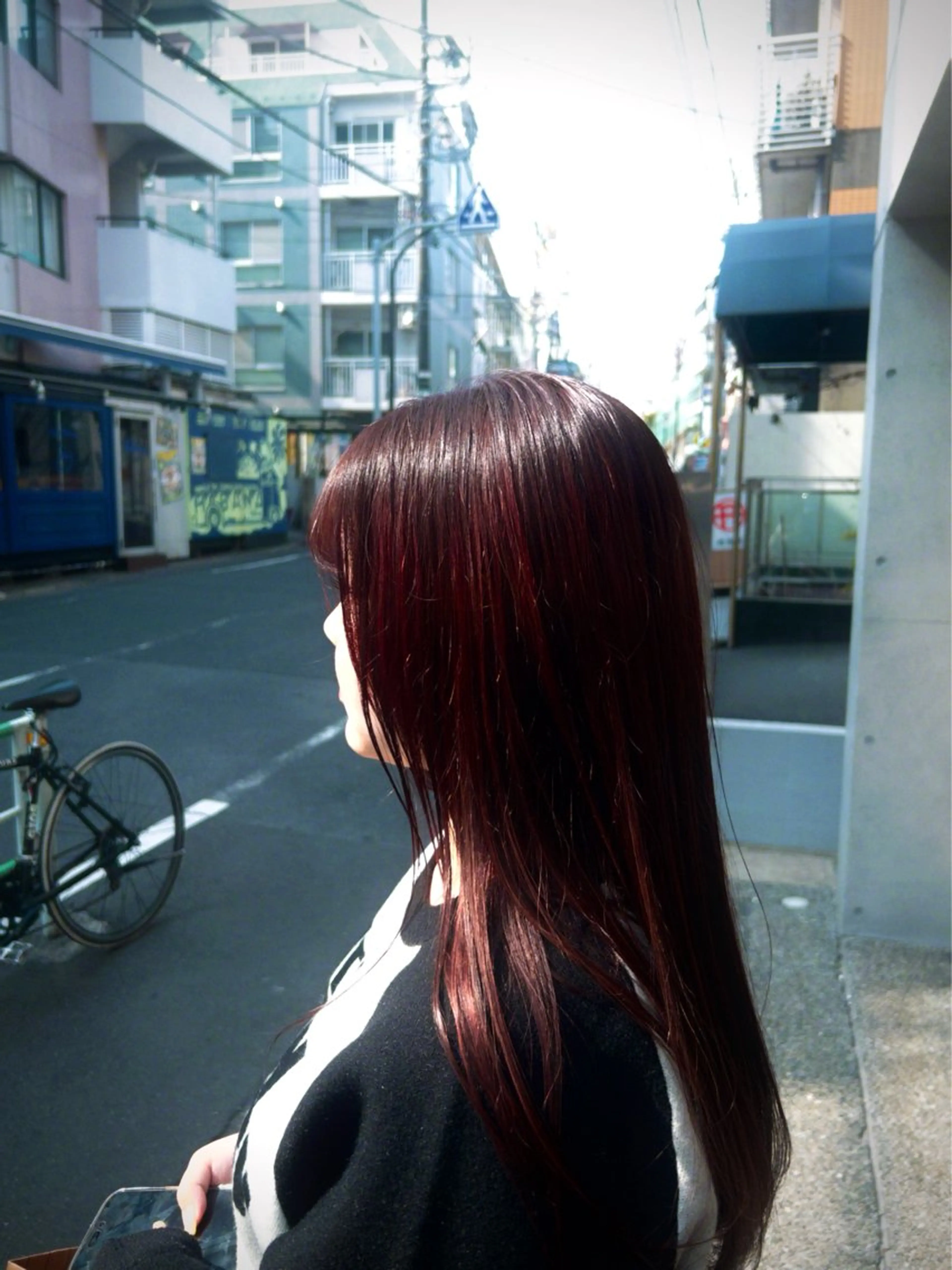 カラー 柚音 nero hairのヘアスタイル