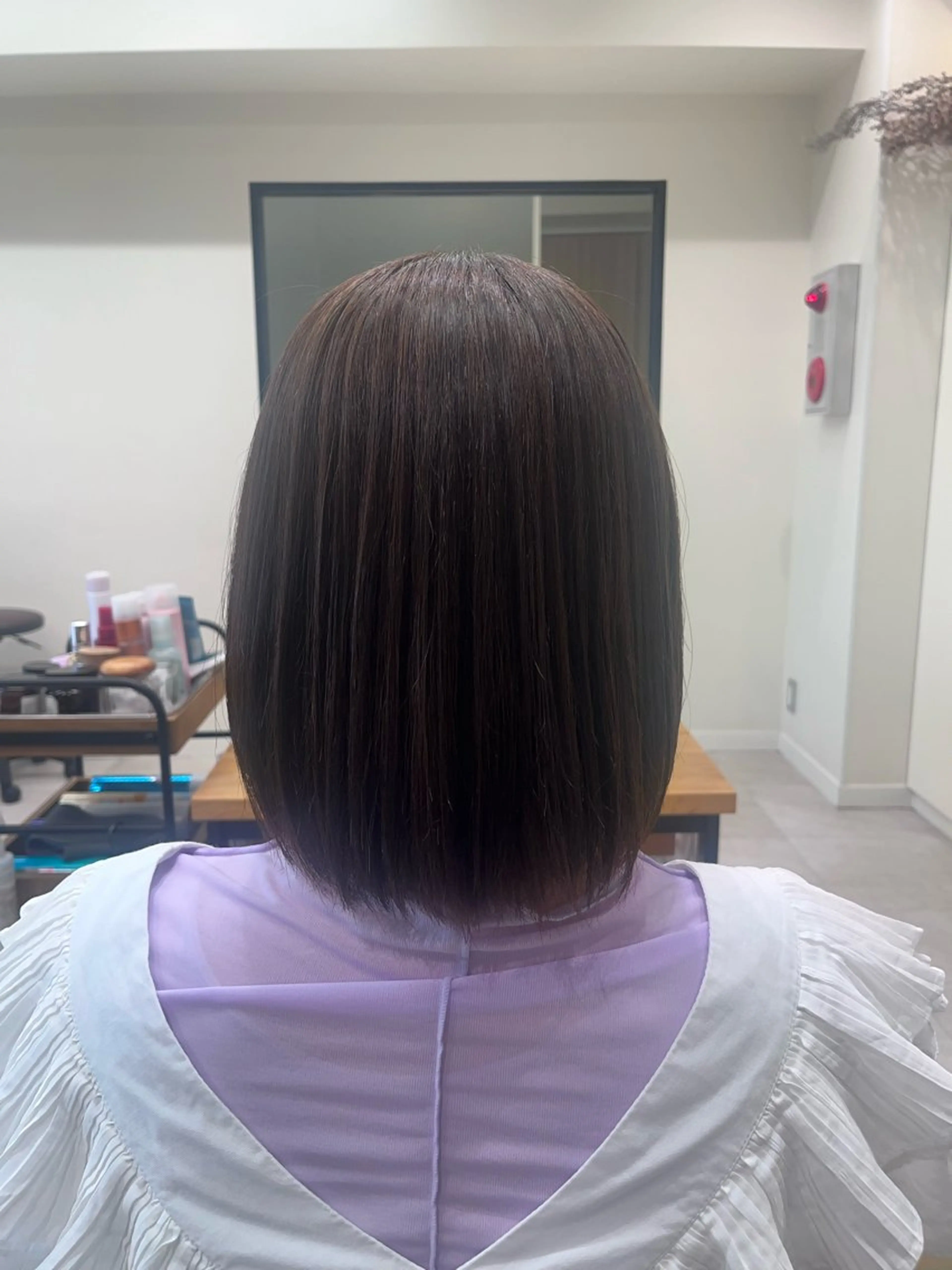 ミディアム カラー ヘアアレンジ/ 暖色カラー/mayuのヘアスタイル