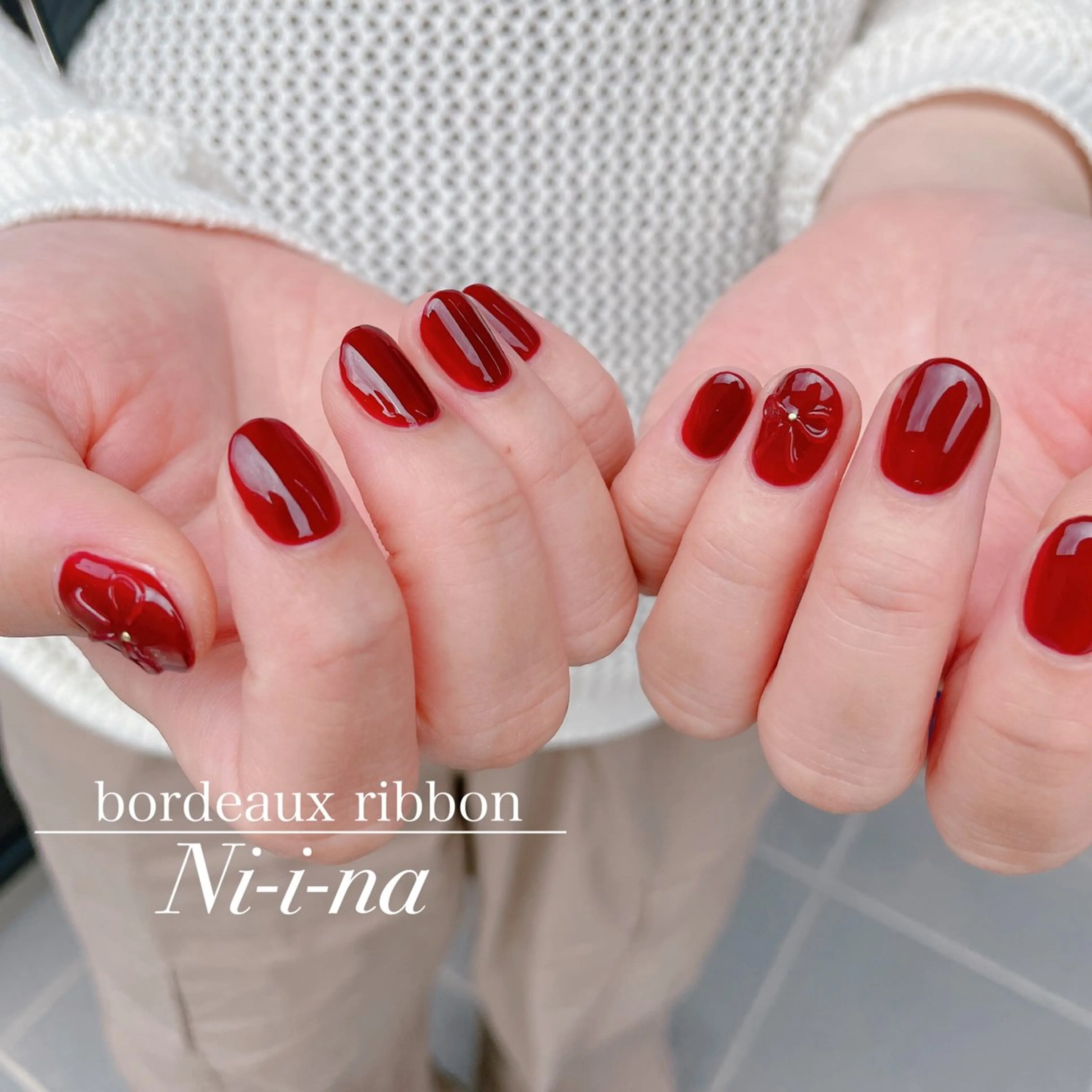 ネイル アートネイル ハンドネイル nail salon Ni-i-naのネイルデザイン