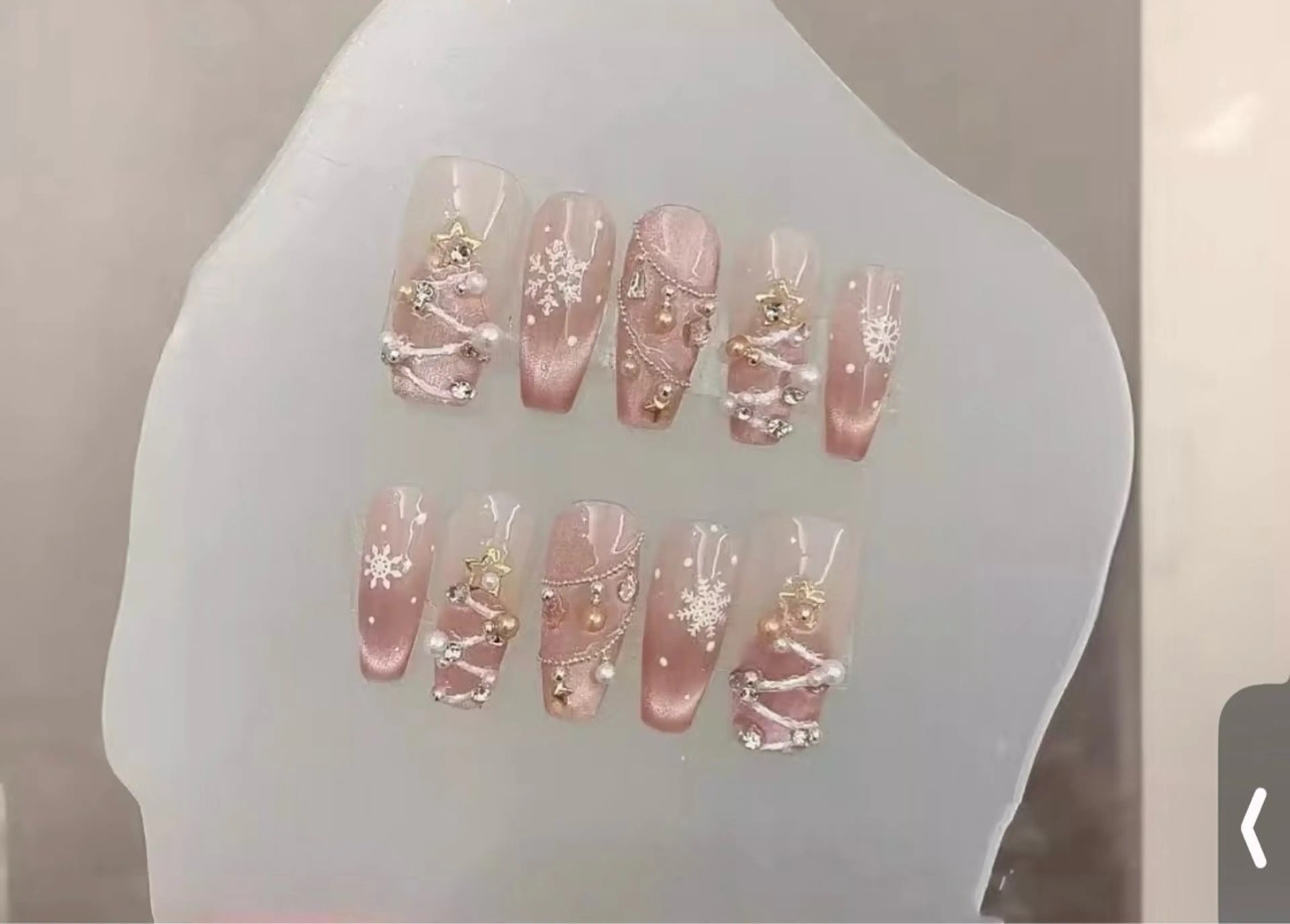 ネイル ハンドネイル H3 Nail Tsuki🦋💙のネイルデザイン