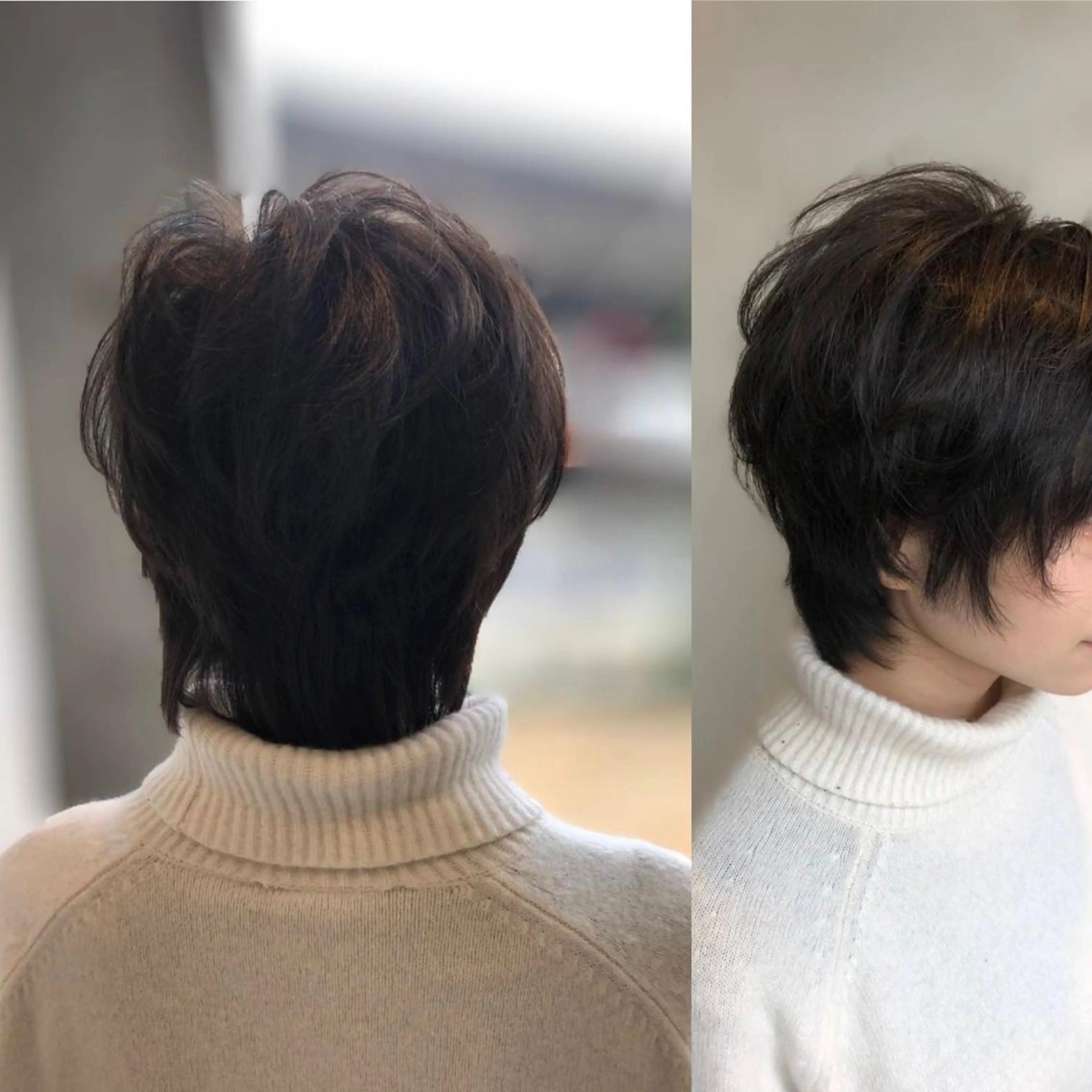 ショート ショートレイヤー レイヤーカット ショートヘア 寺田 ゆりのヘアスタイル