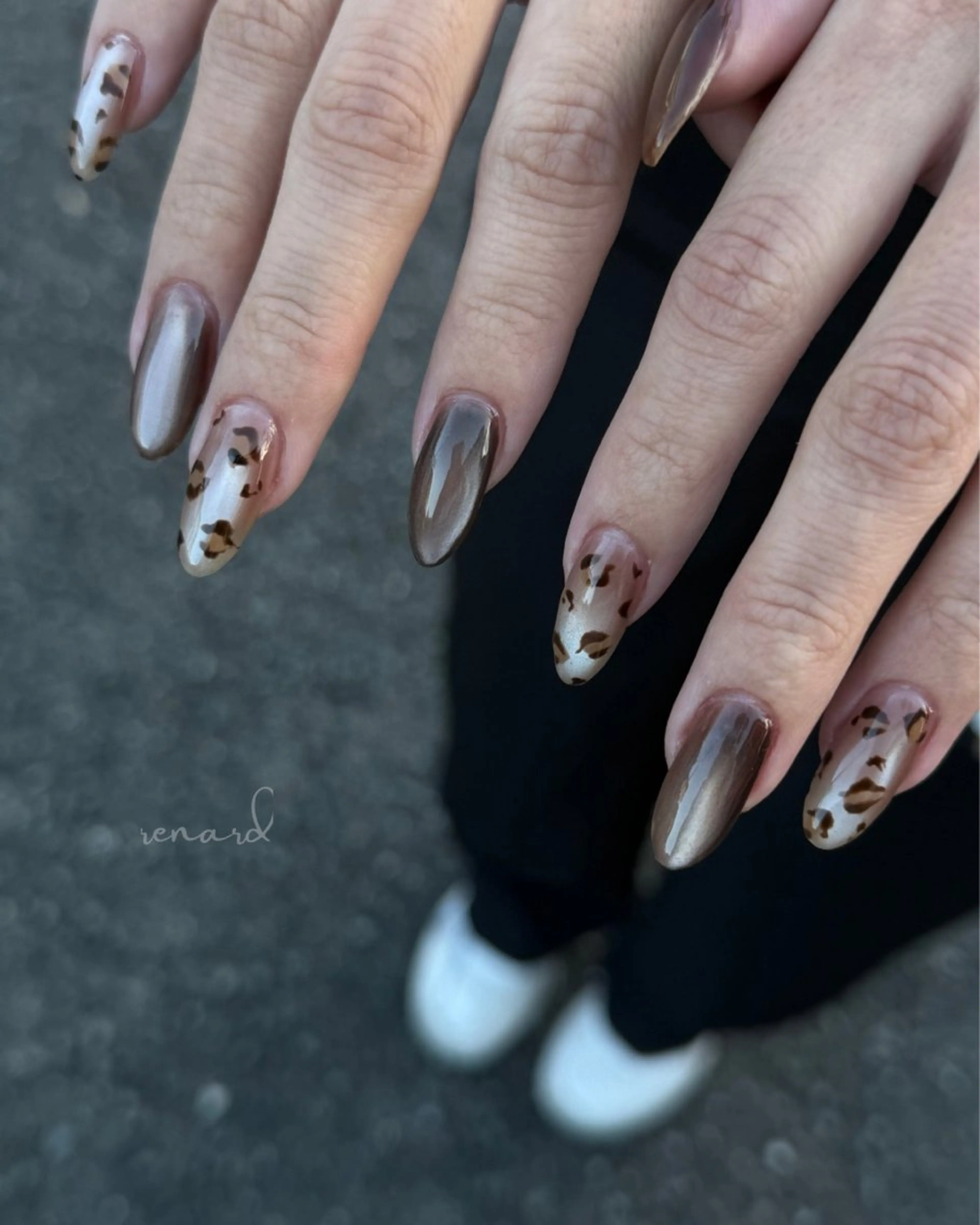 セミロング renard nailのネイルデザイン