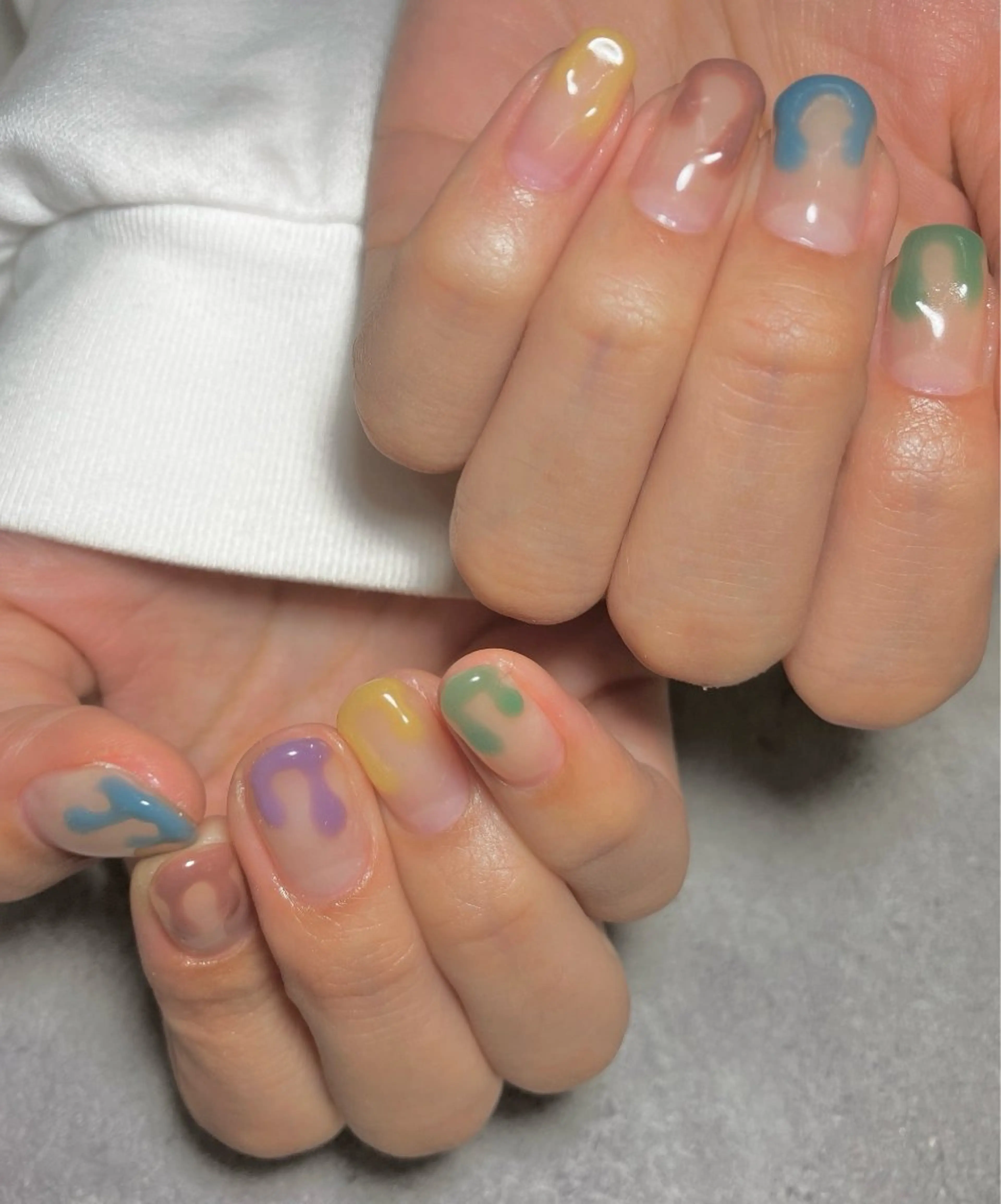 ネイル 🧸やり放題🧸 （パラ・フィル専門）のネイルデザイン