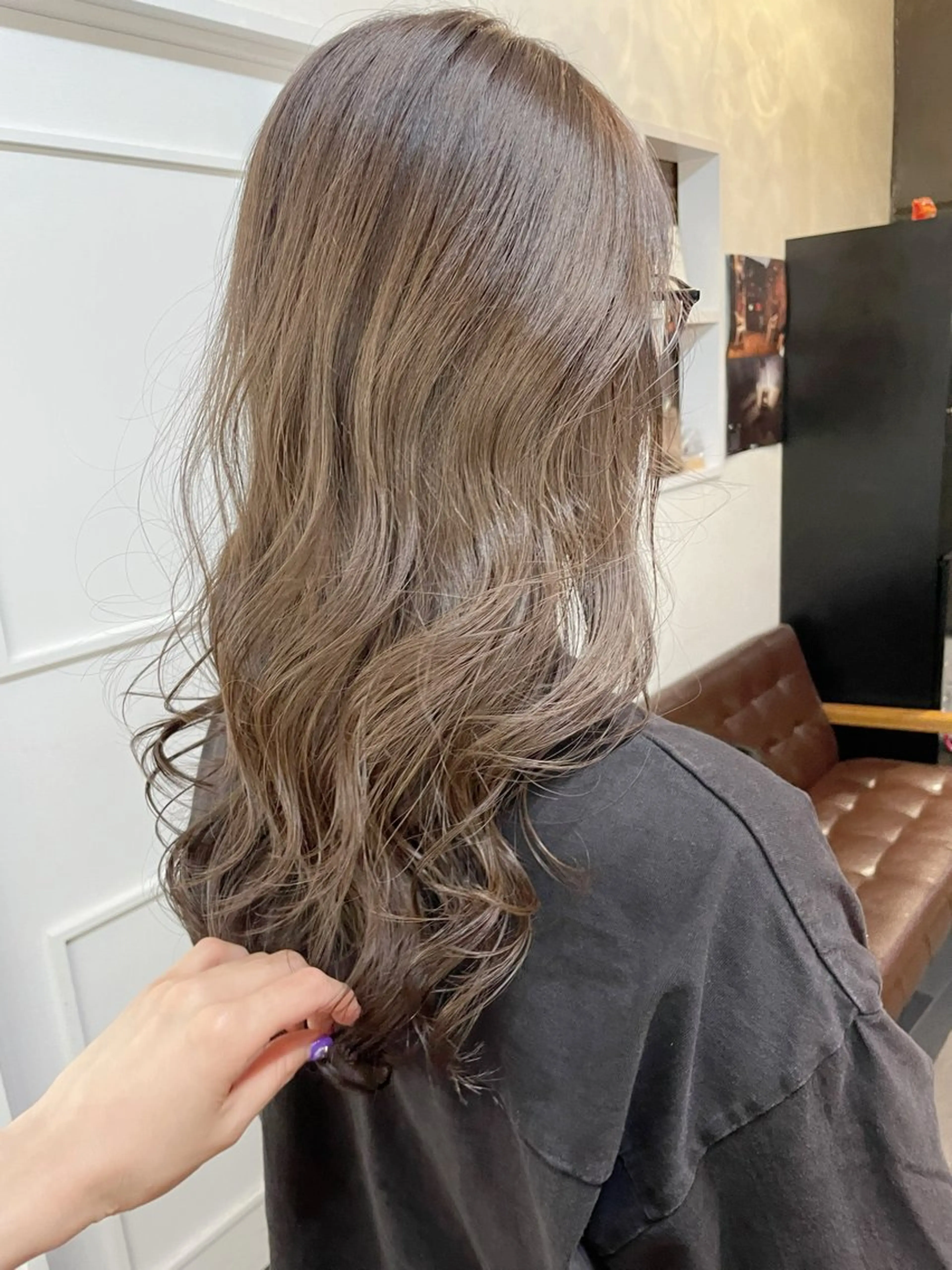 セミロング カラー Stir maison[ステアメゾン]所属・layer cut /MIKUのヘアスタイル