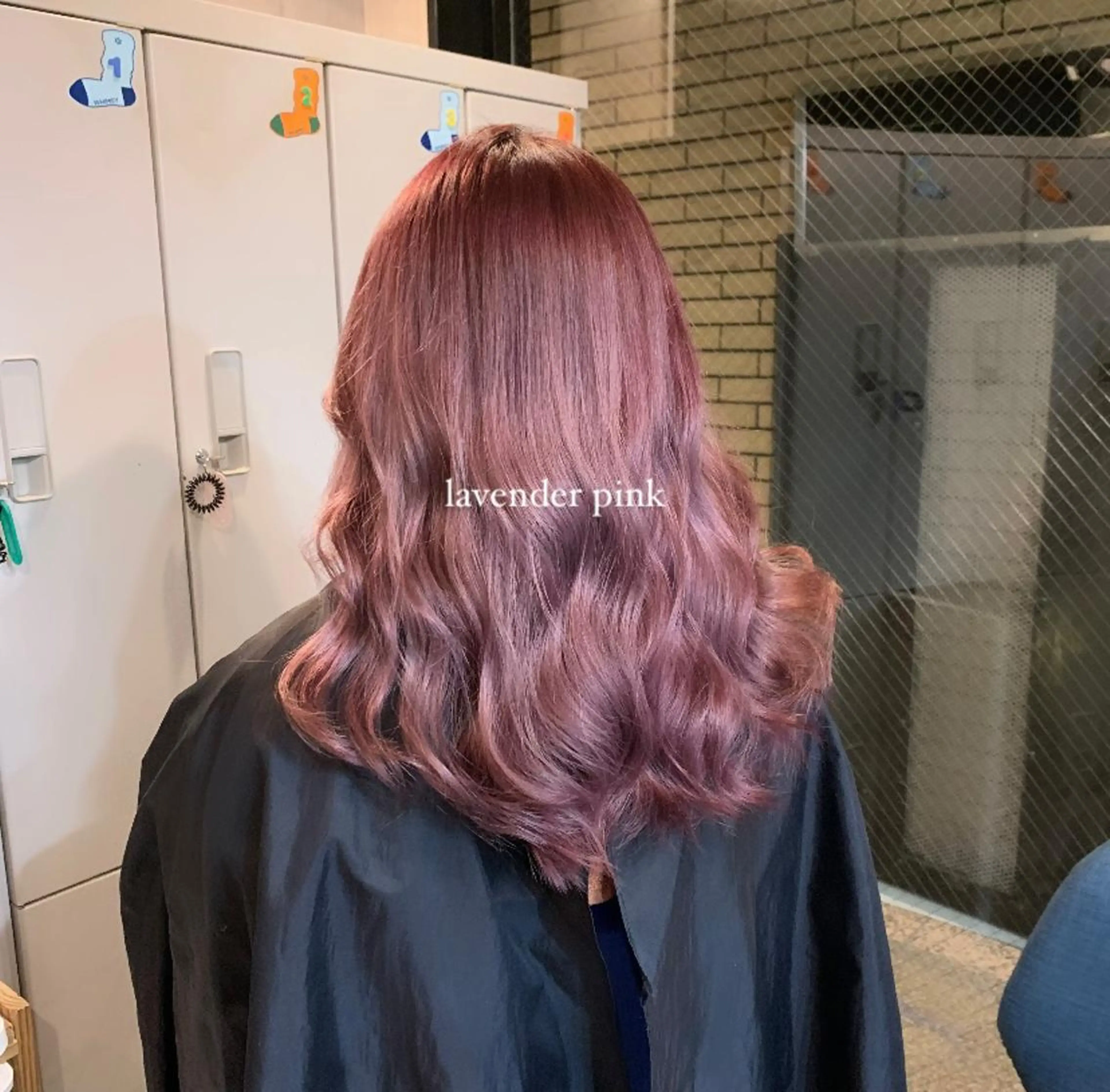 セミロング カラー LAFF きよののヘアスタイル