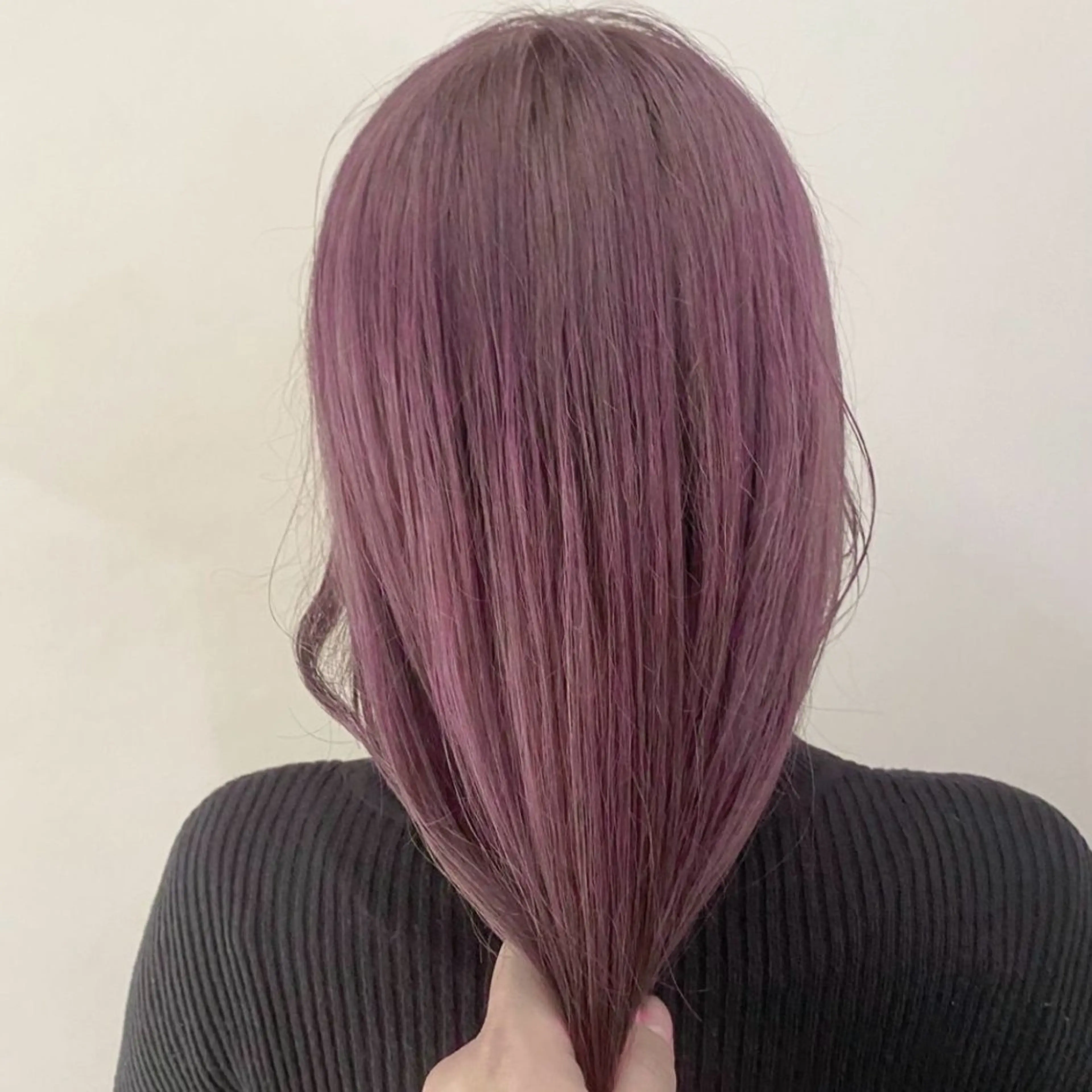 セミロング ヘアカラー トリートメント 柔らかbeige /chinari❤︎のヘアスタイル