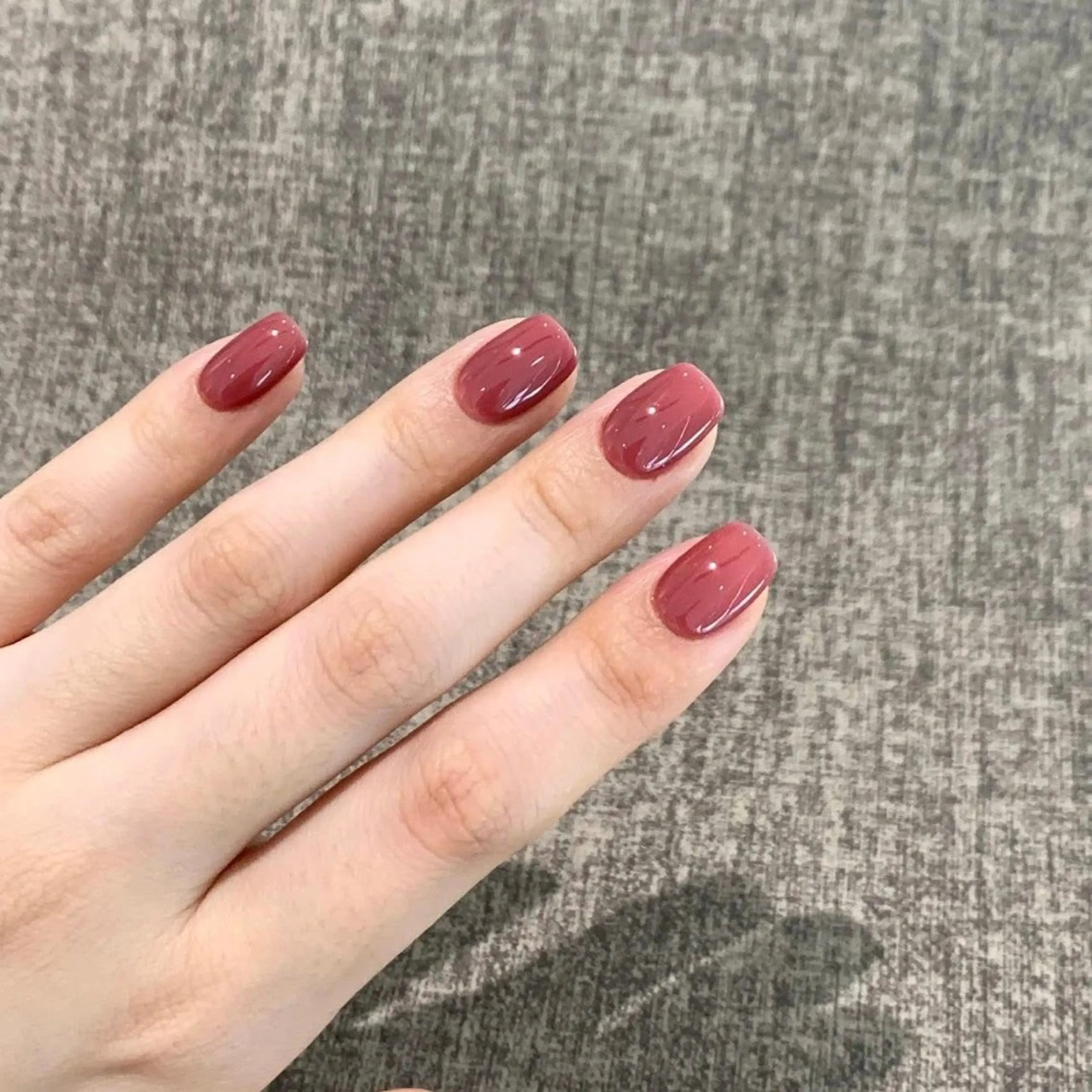 ネイル 韓国ネイル 持ち込み ニュアンスネイル ネイルチップ Rose Ana.Chuoのネイルデザイン