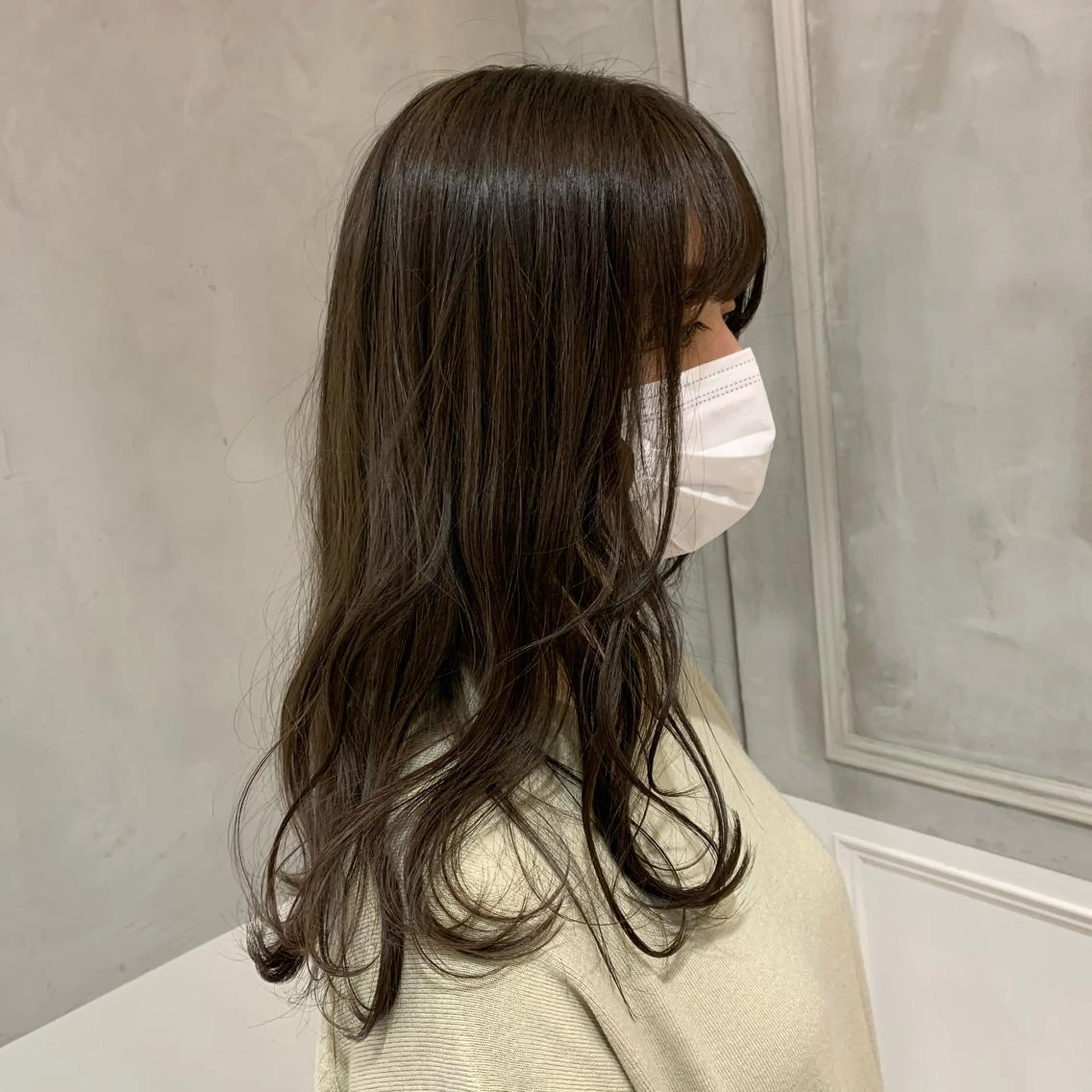 ロング 透明感ブリーチ カラー✨有坂映哉のヘアスタイル