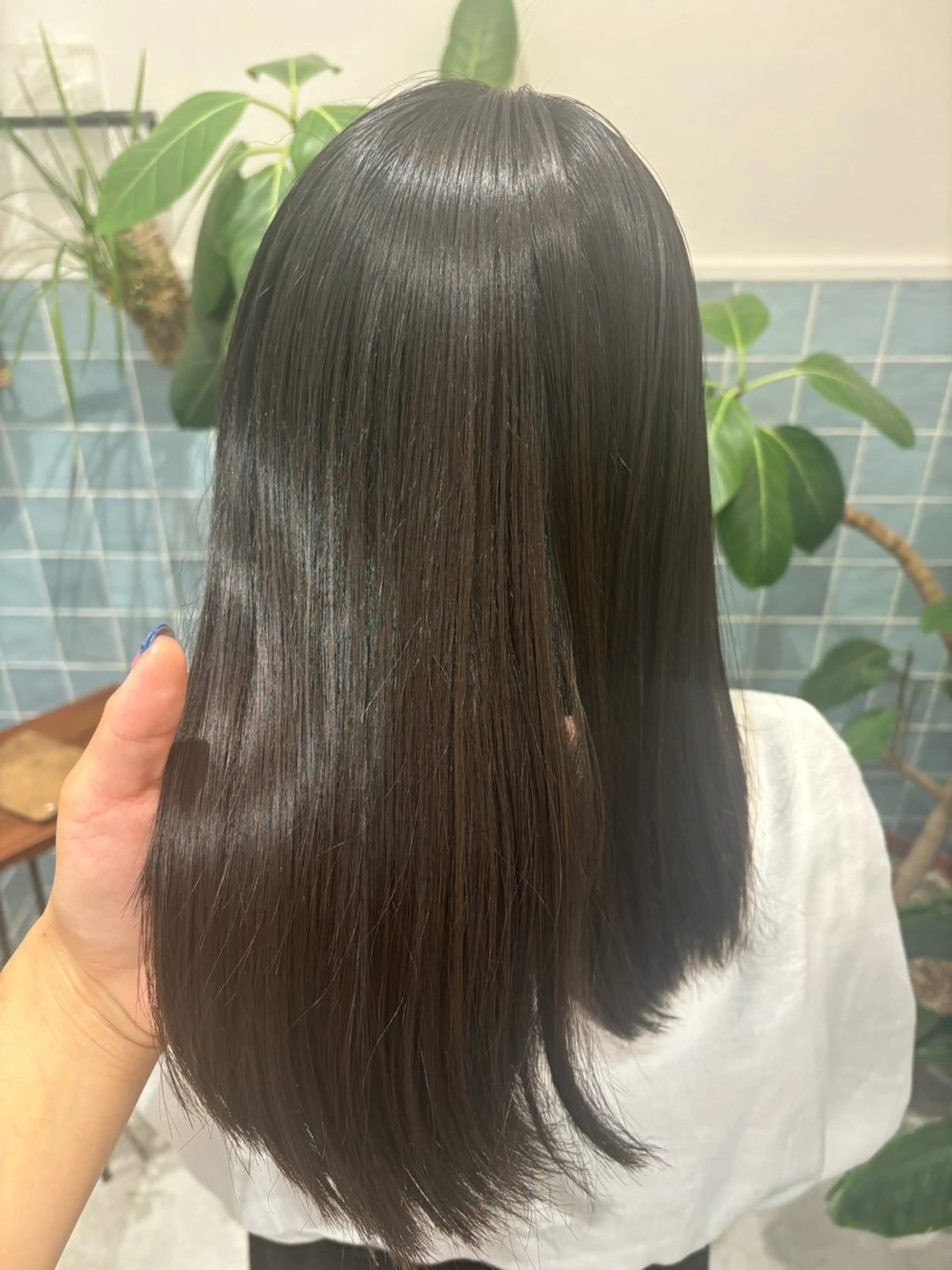 🍎期間限定👀✨🍎ワンカラー➕Aujua 4STEPトリートメント🧴🫧の写真