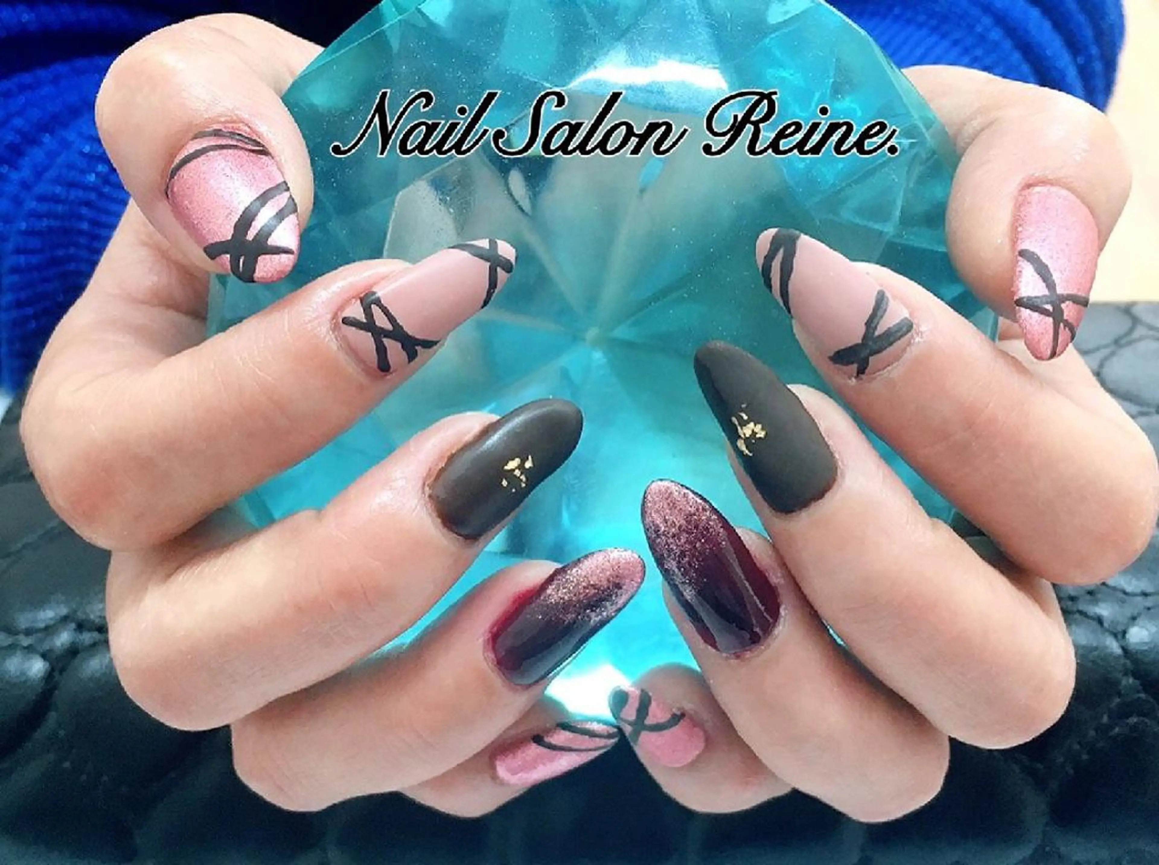 ネイル バレンタイン Nailsalon Reine所属・玉栄 伶奈のネイルデザイン