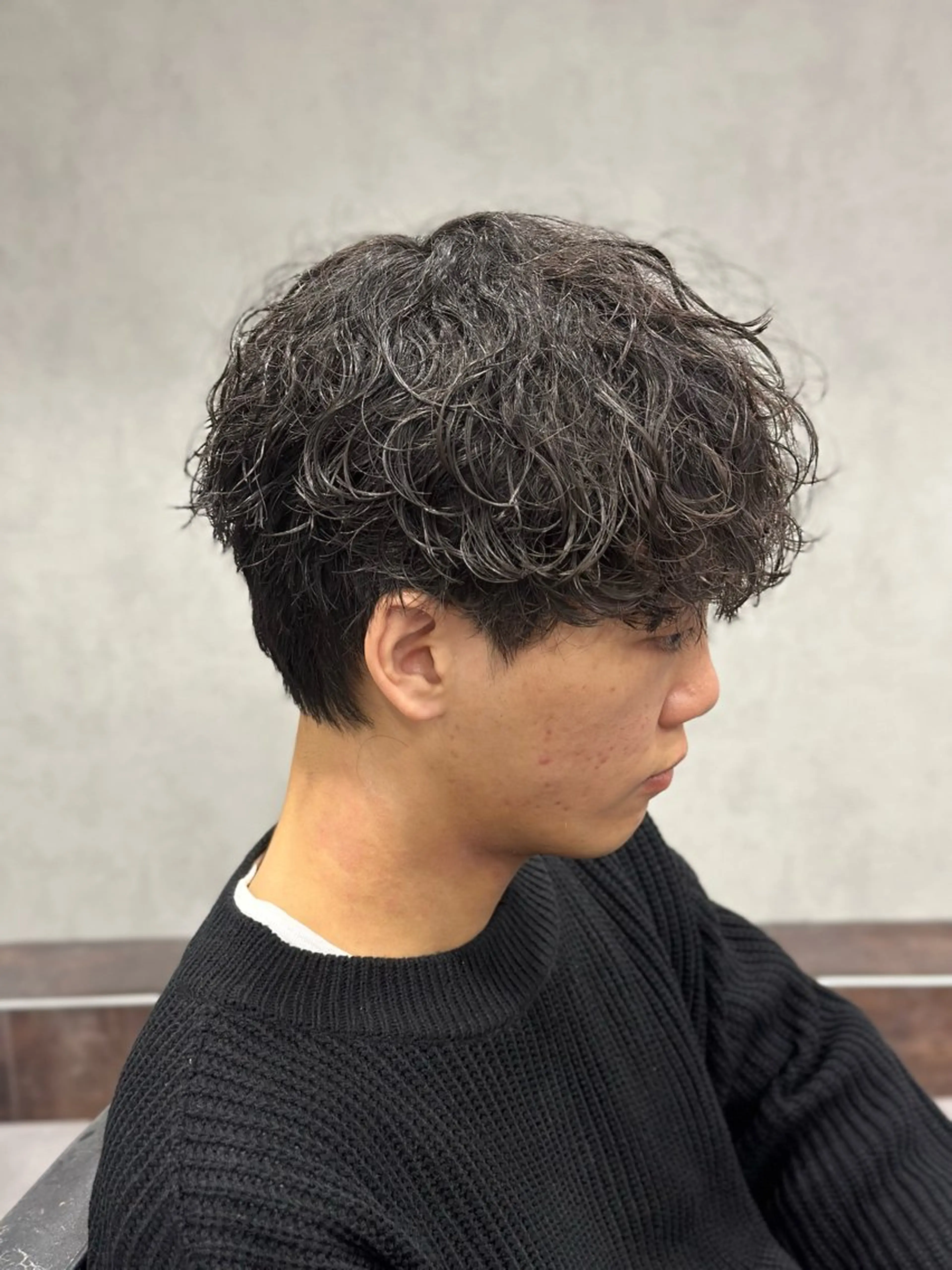 メンズ メンズパーマ 33〖SASA〗大阪店所属・西野 翔太のヘアスタイル