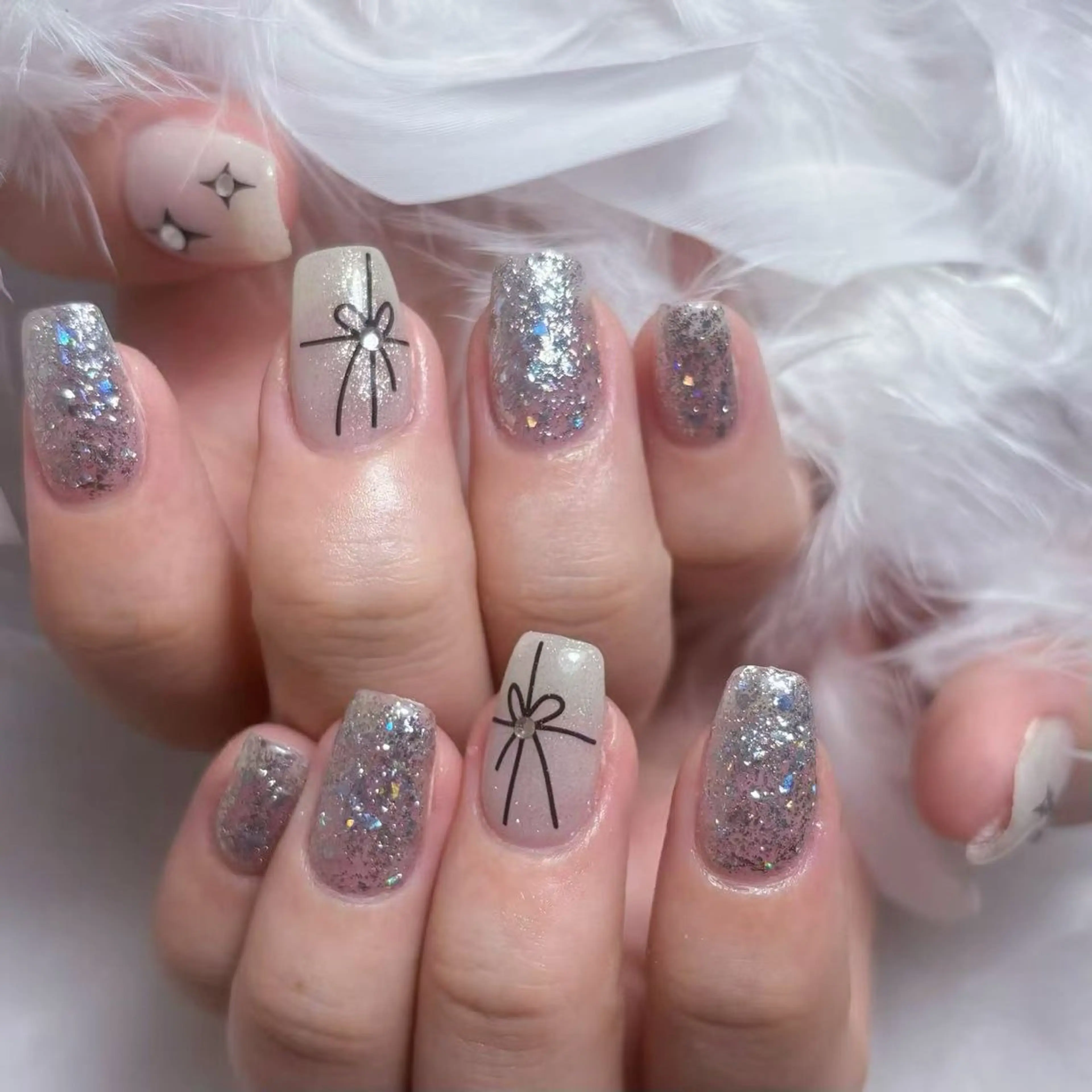 ネイル ハンドネイル ハンドケア Hana 🎗のネイルデザイン