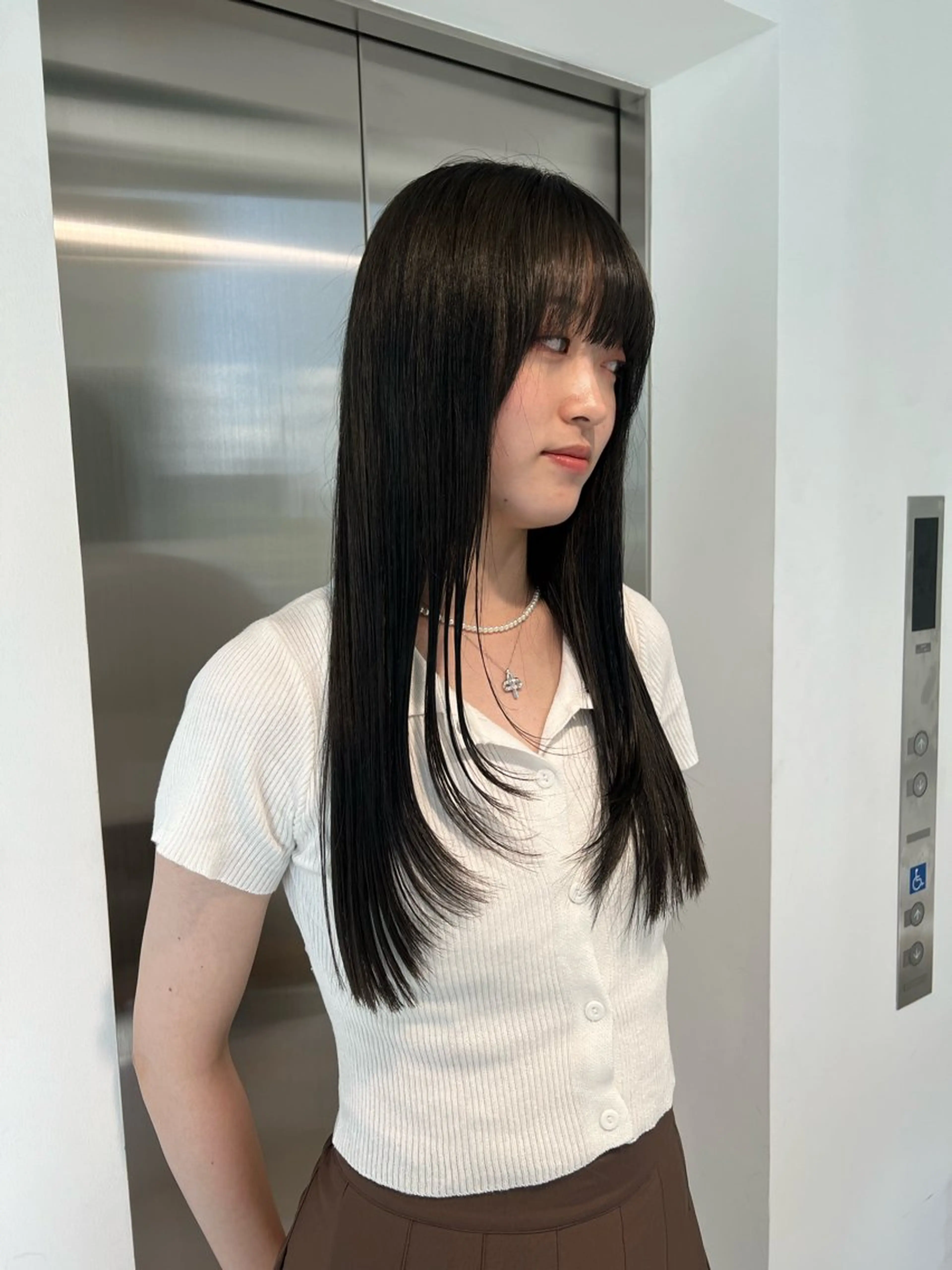 ロング カラー カット ヘアカラー トリートメント ブリーチなし 透明感🔅KANTAのヘアスタイル