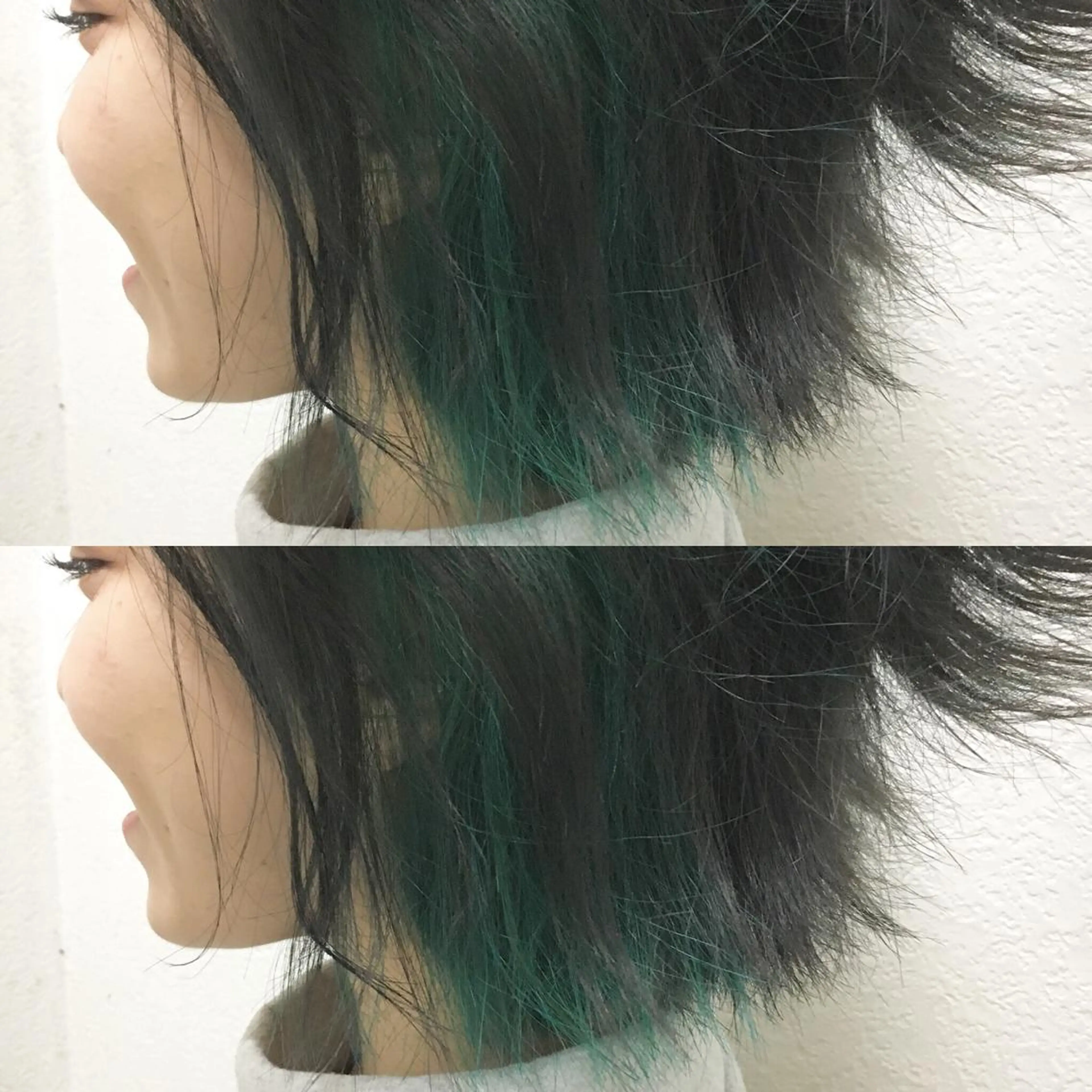 ショート カラー ブリーチ JIL BLAN 京都のヘアスタイル