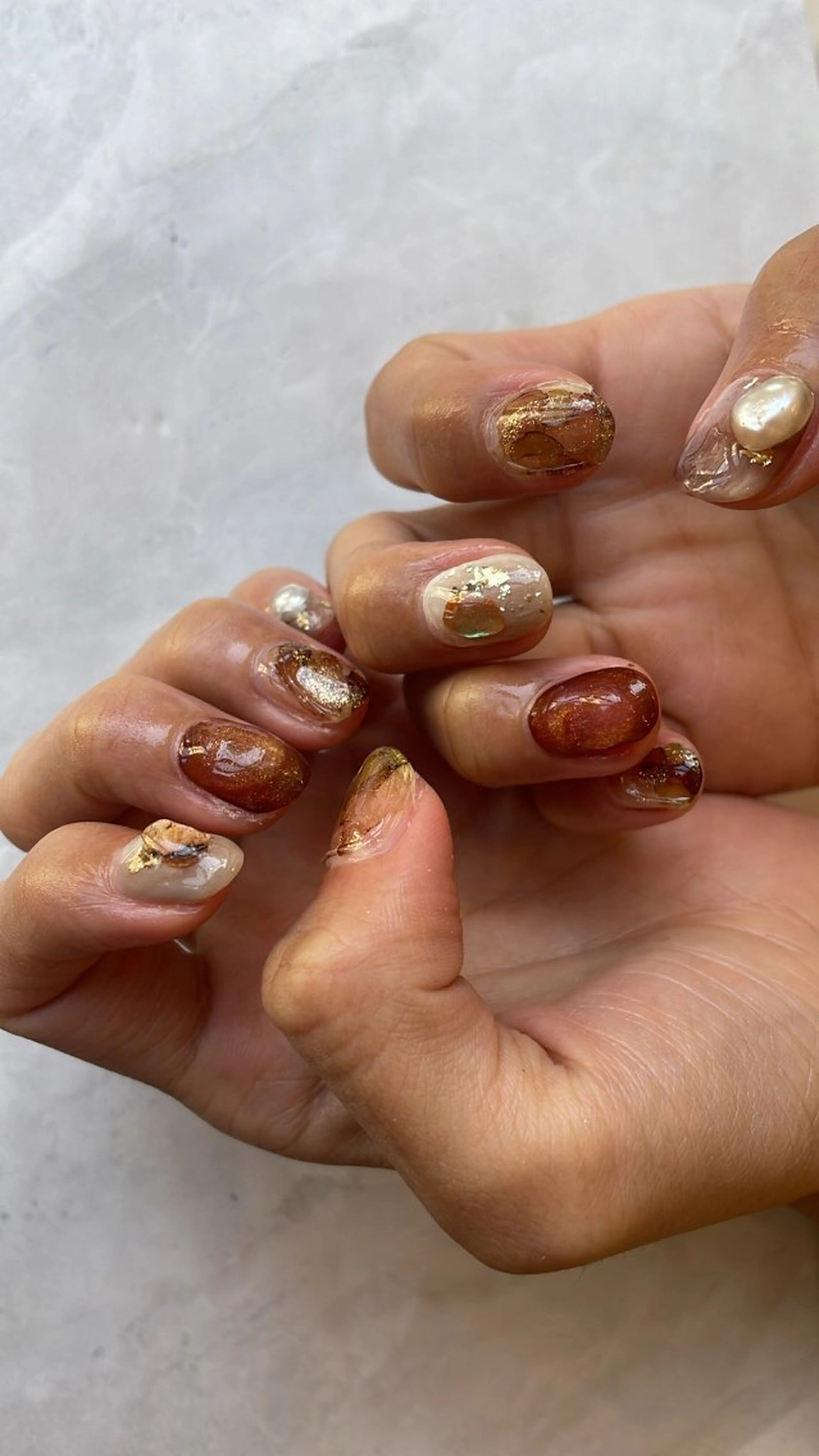 ネイル ハンドネイル revia所属・ERI Nailistのネイルデザイン